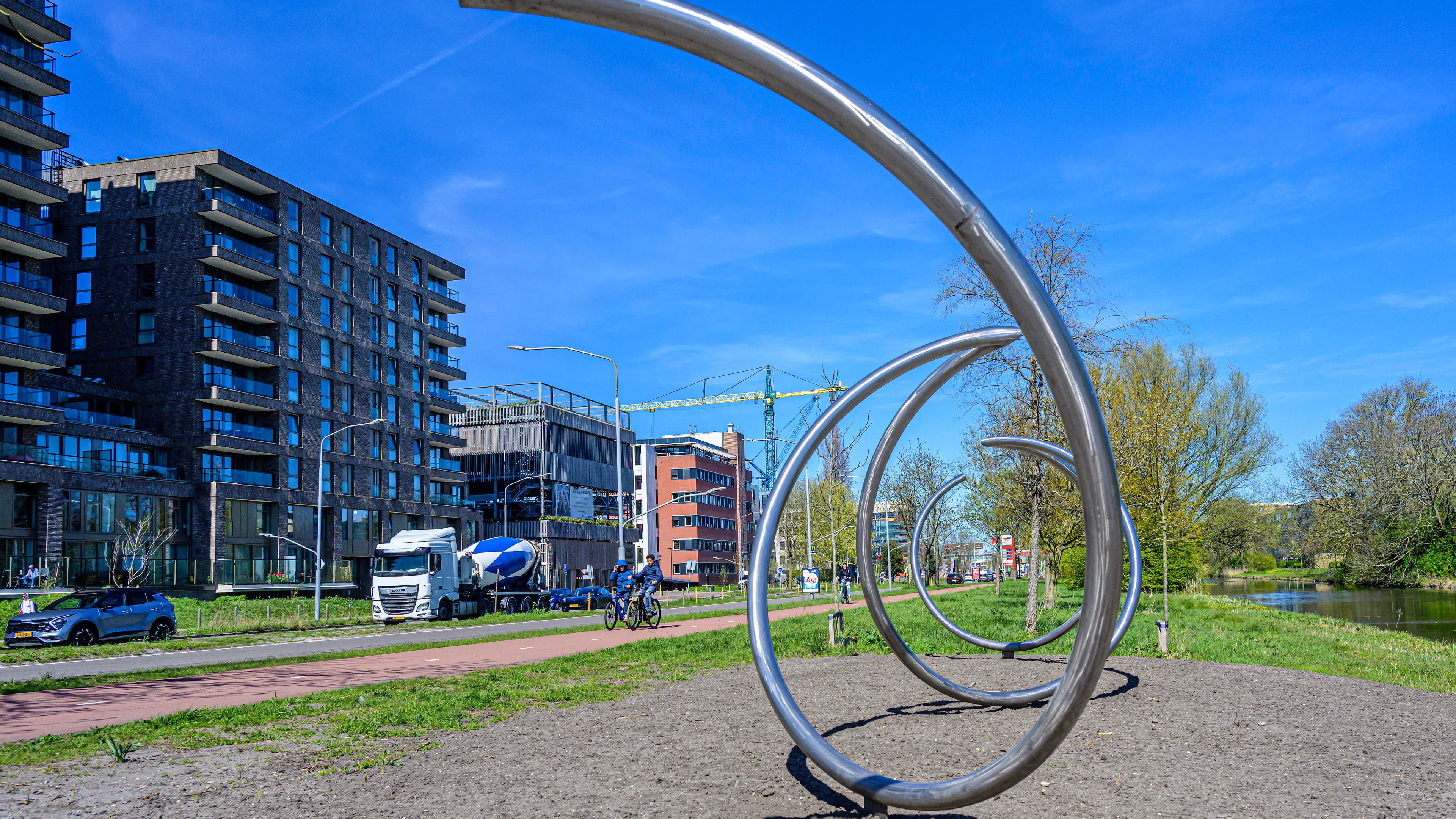 New location for Spiral artwork in Schalkwijk after forty years