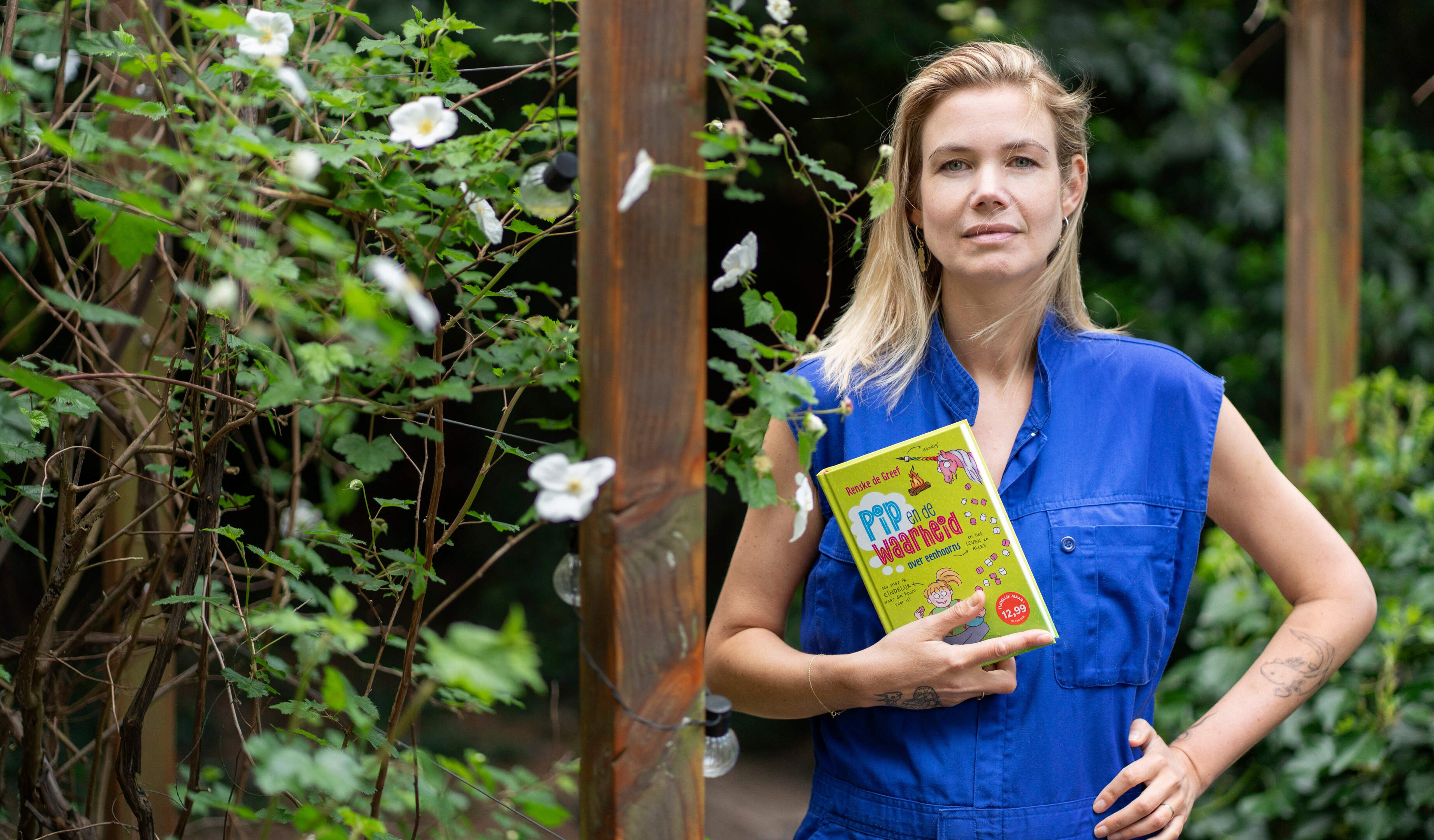 Adults should also read children's books more often, says Renske de Greef, who wrote her first children's book