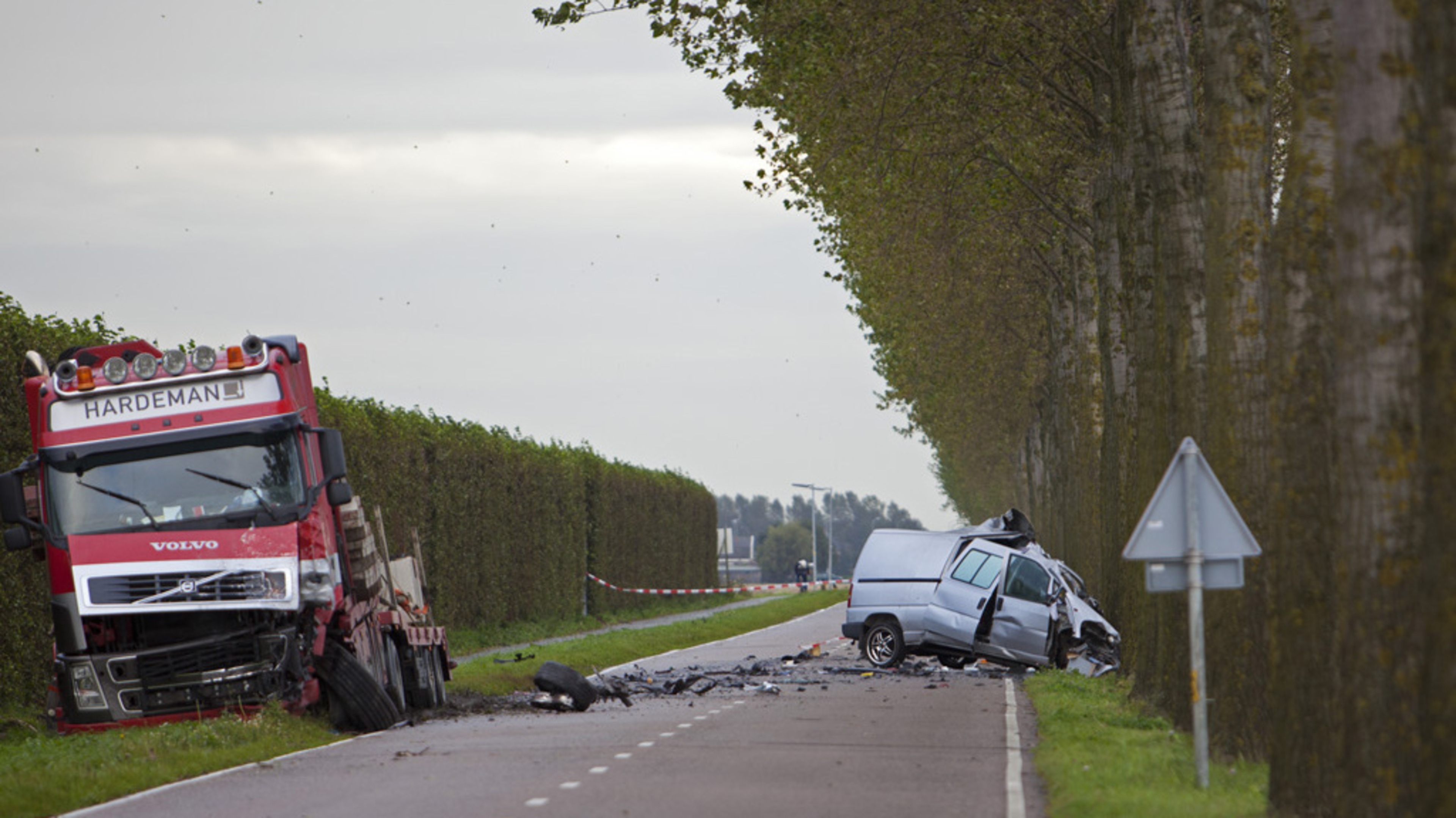 Dode bij ongeval Lisserbroek (video)