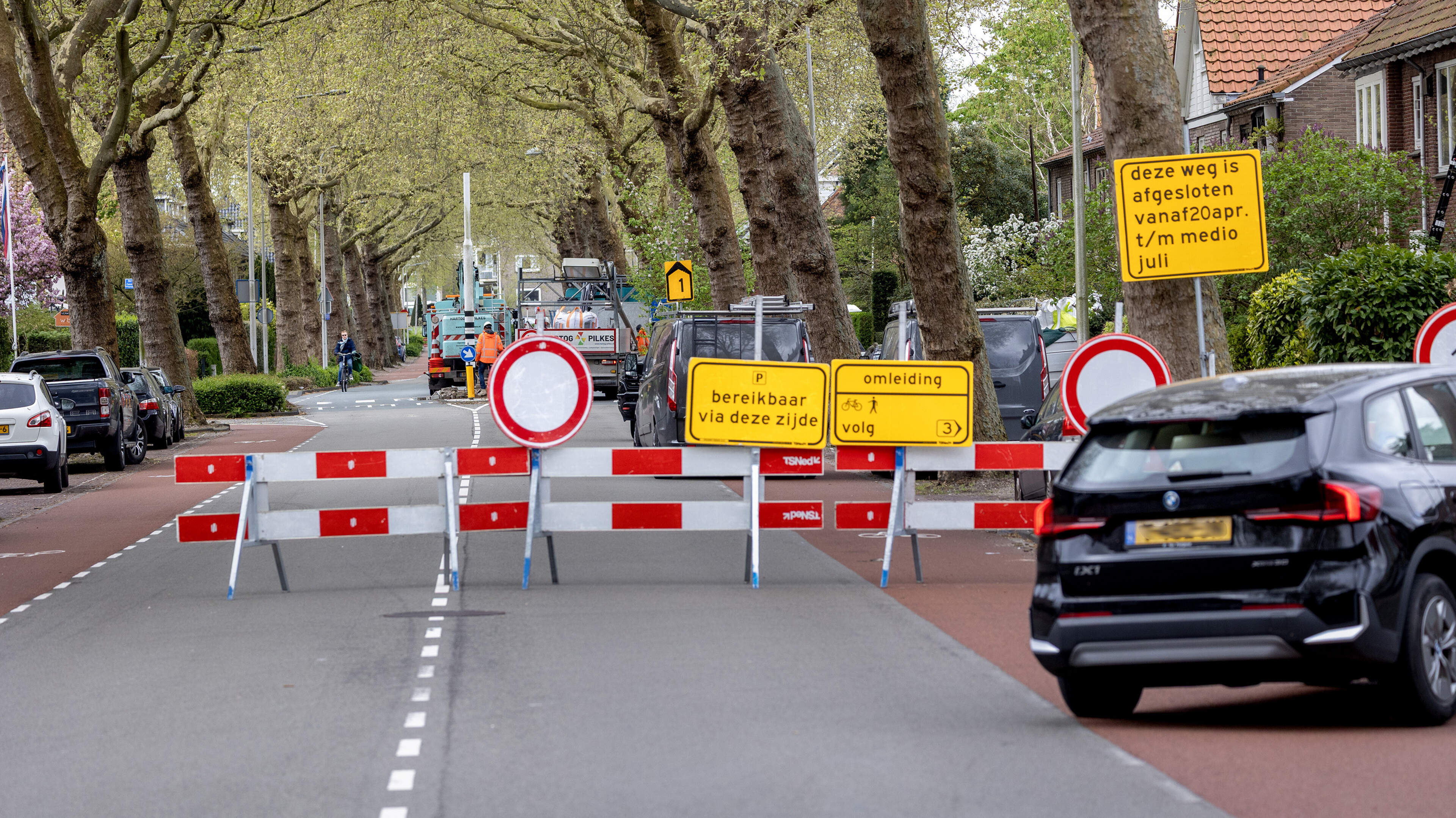 Closure of Johan Wagenaarlaan in Heemstede causes chaos. ‘Accidents are bound to happen here, aren’t they?’