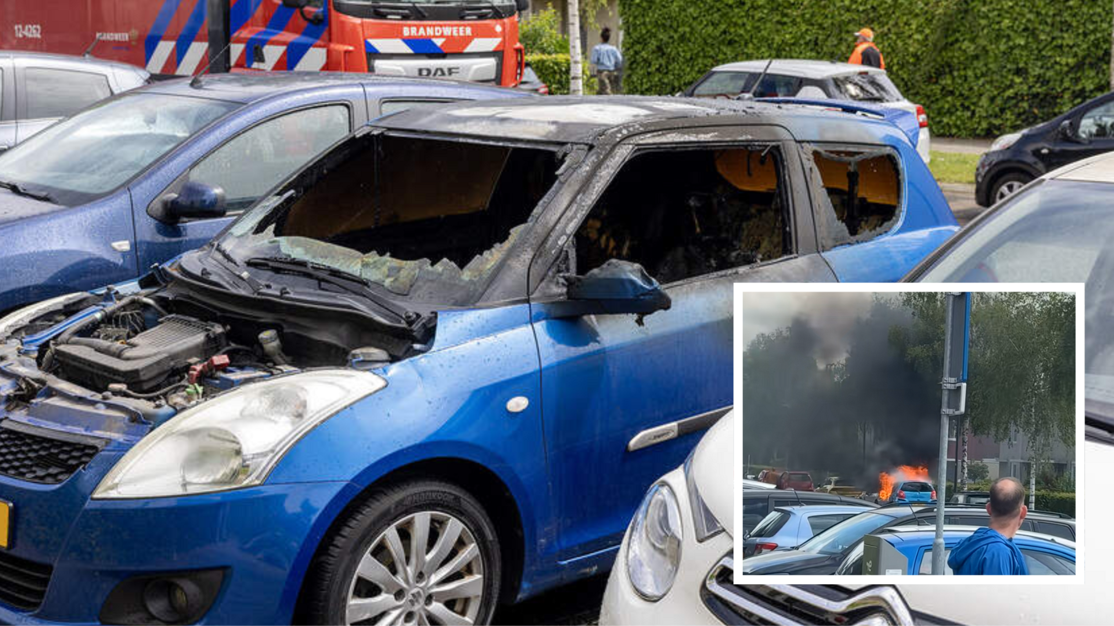 'Maybe someone failed their exam', much speculation after Haarlemmermeer Lyceum teacher's car fire
