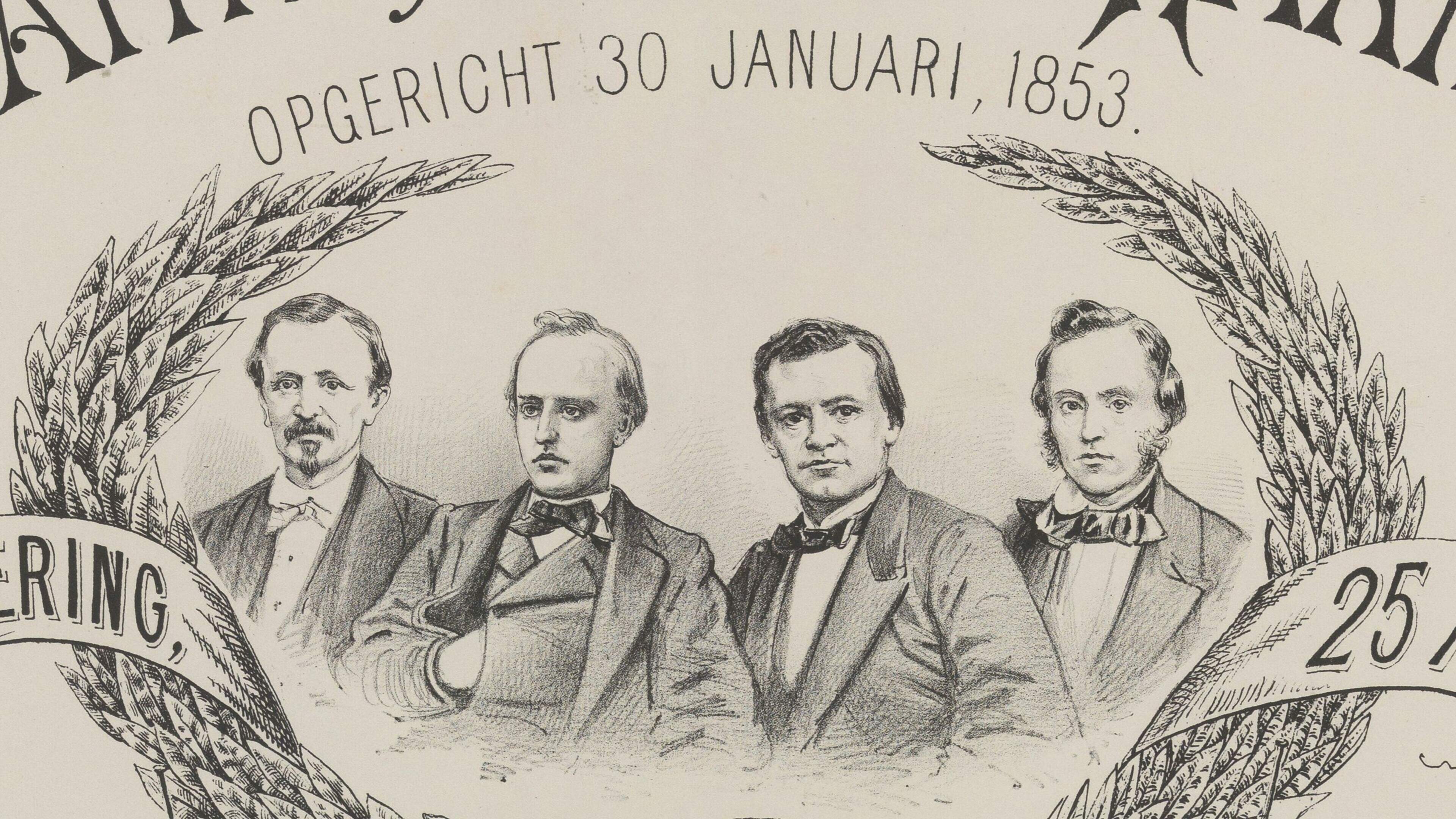Young Haarlem intellectuals were already discussing cremation, vegetarianism, and prostitution rules around 1850