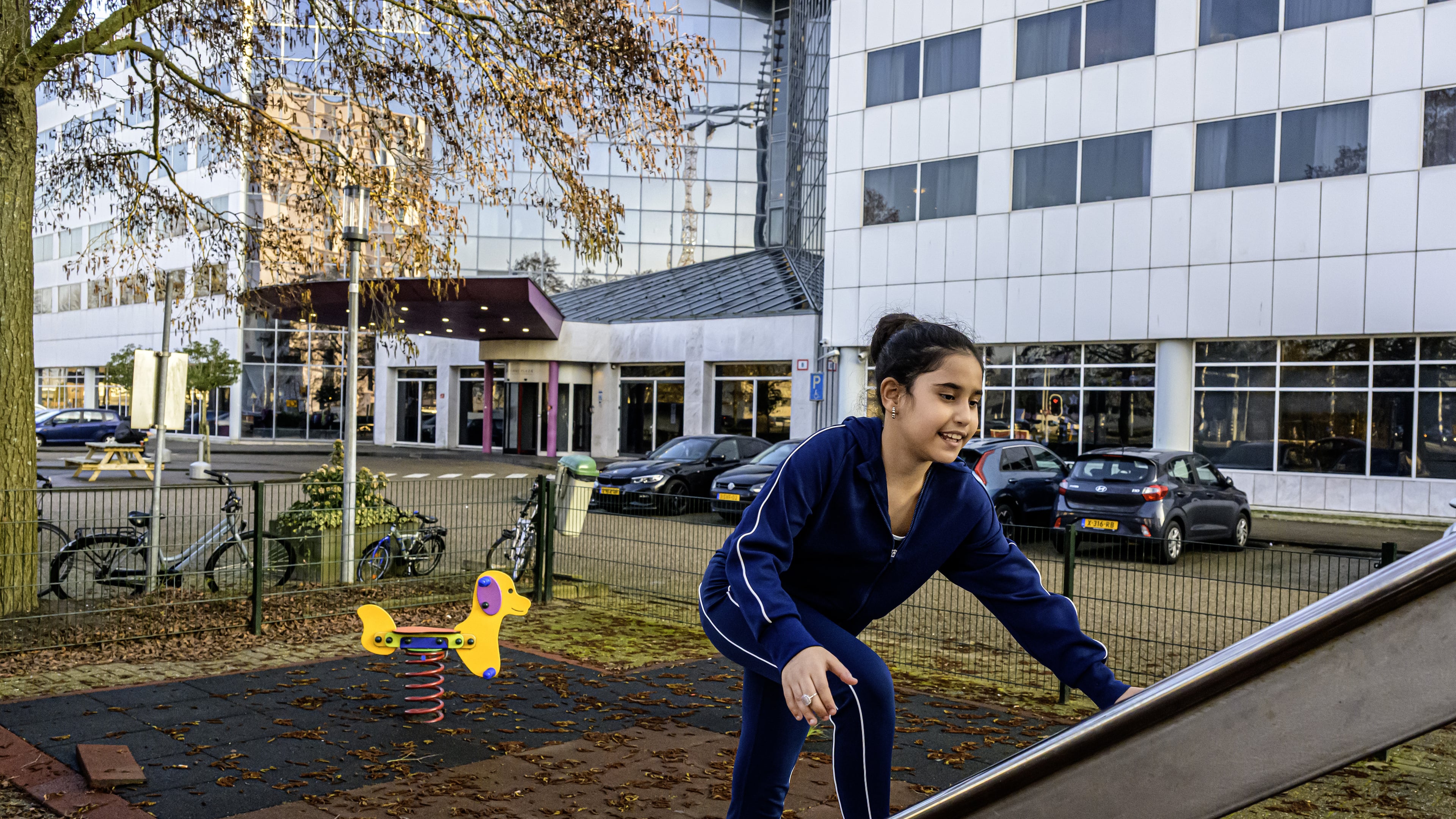 Hoofddorp asylum center is a multi-story village where residents have become family: ‘We see each other grow up’