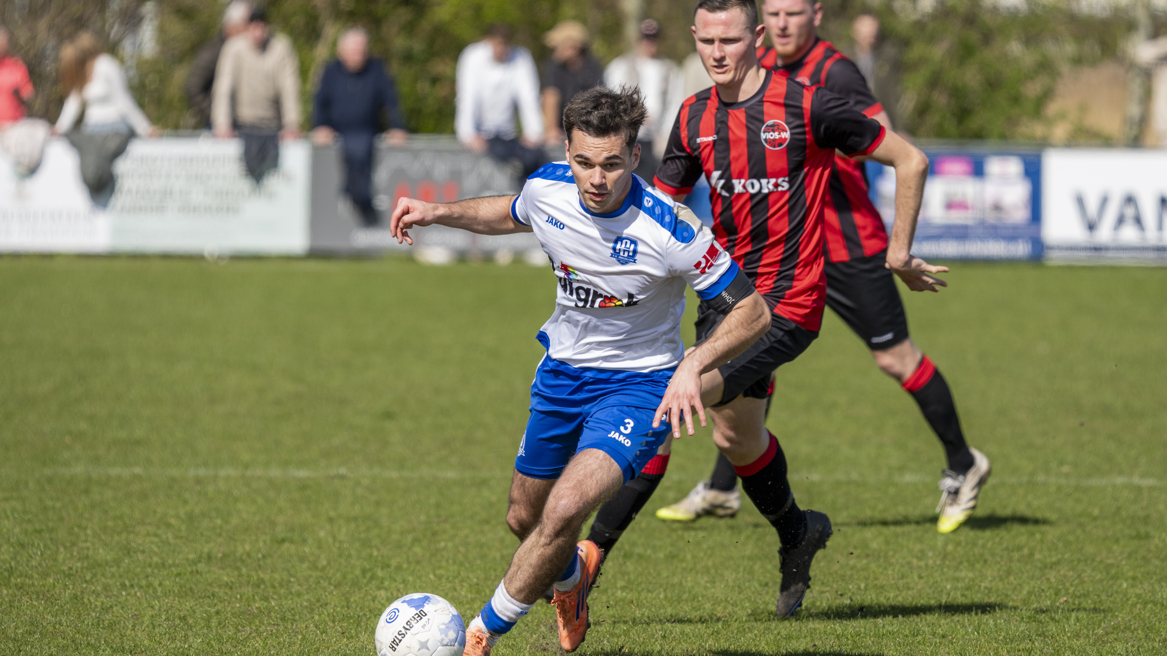 Vios thwarts Hillegom, but 11th-placed side remains unconcerned in the danger zone