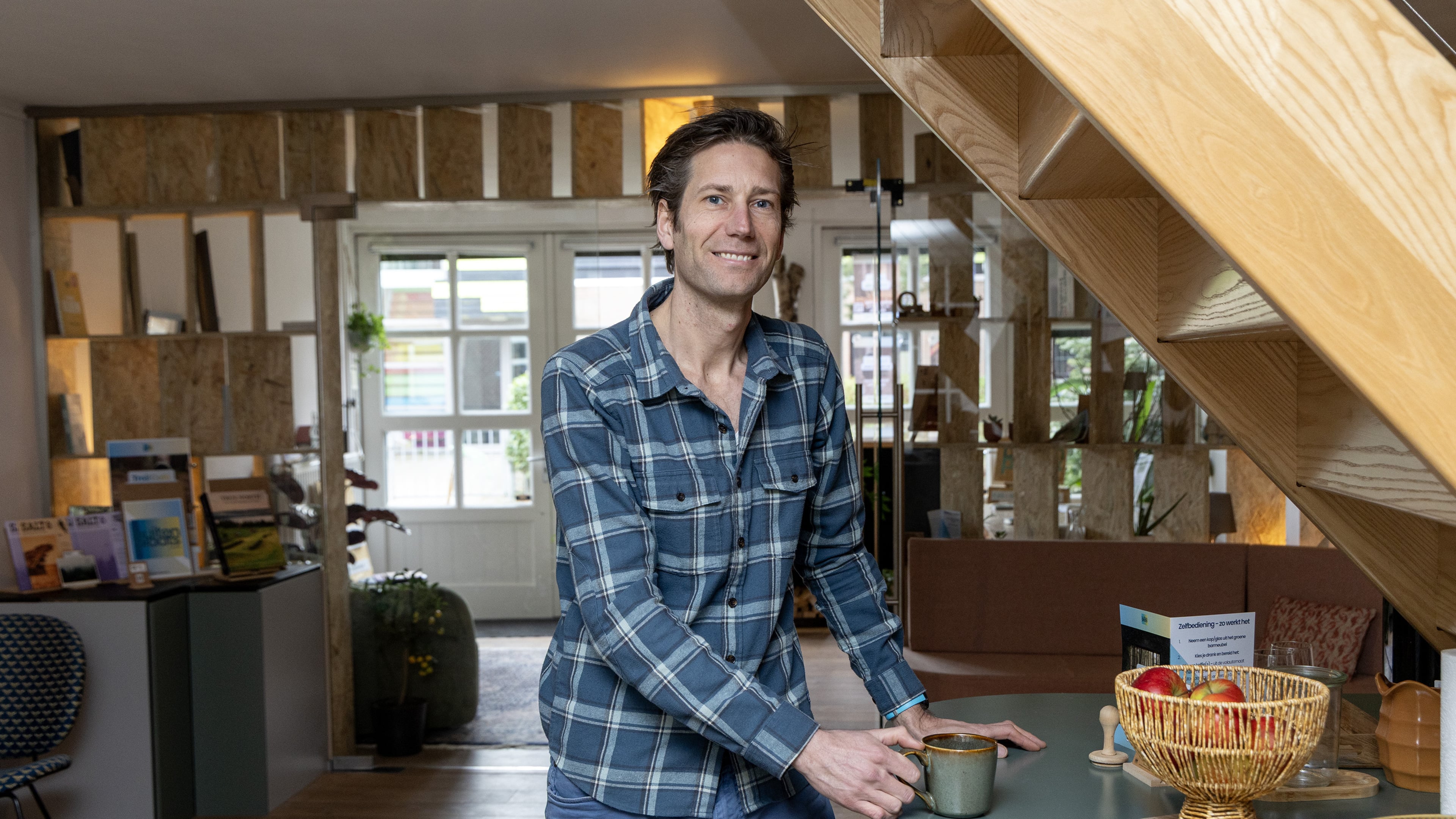 Wouter from Overveen opens estate at 19th-century Zijlweg 16: ‘In an age where everyone is behind a screen, meeting remains essential. That’s what makes us human’