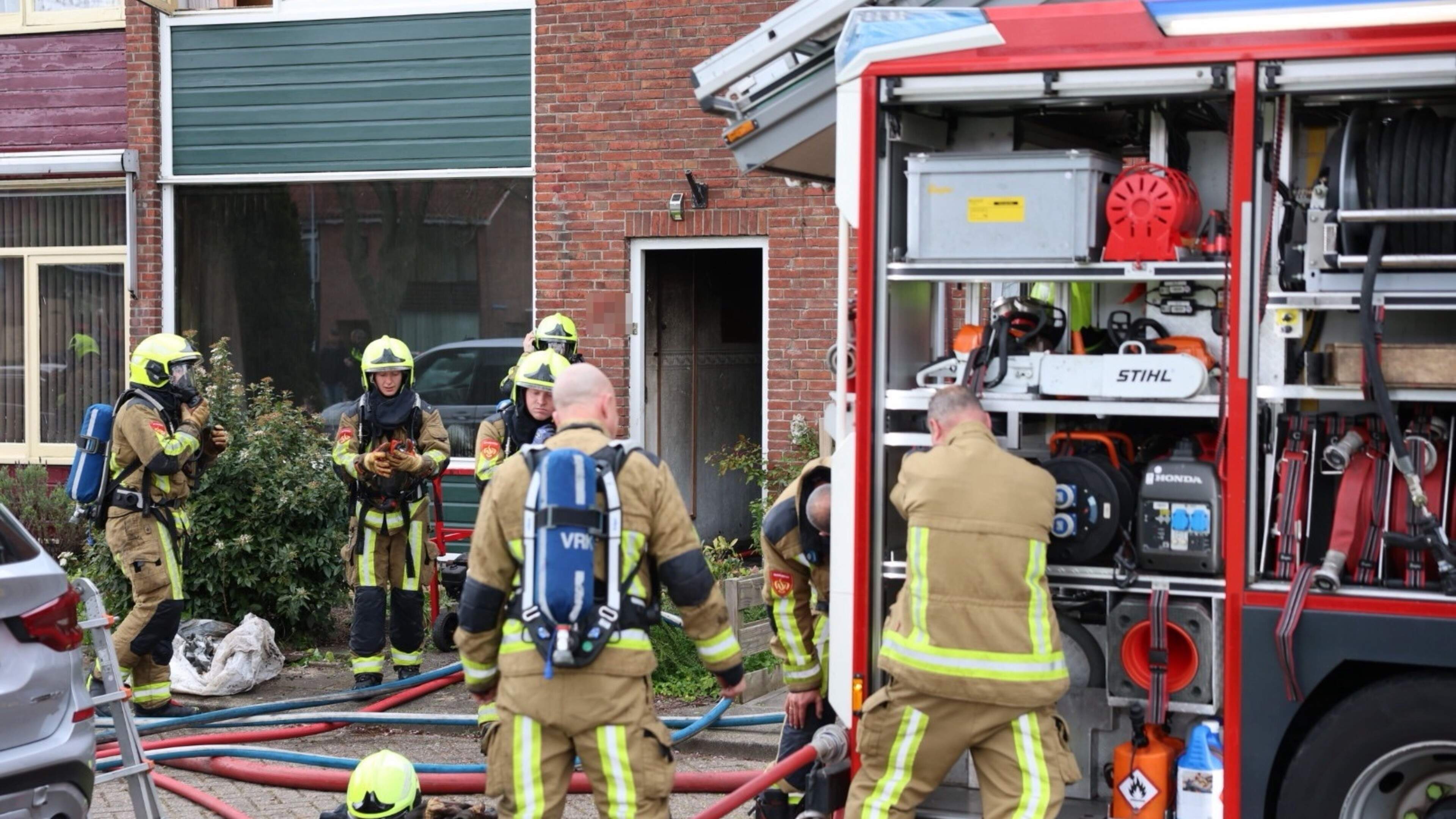 Fire at house in Hoofddorp, no injuries