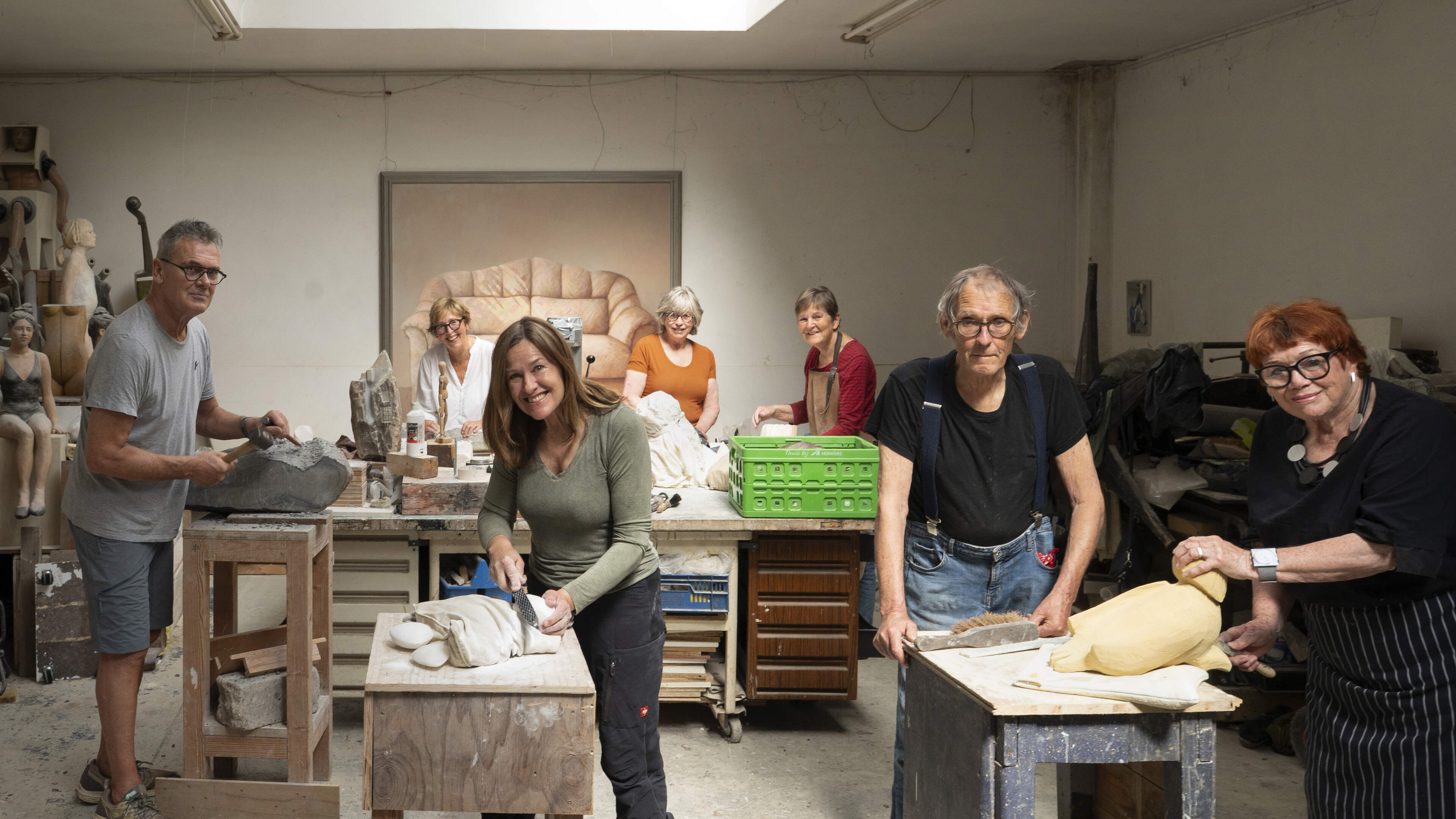 Haarlem sculpture collective celebrates 25 years with exhibition 'Never Before Seen' at Galerie De Waag