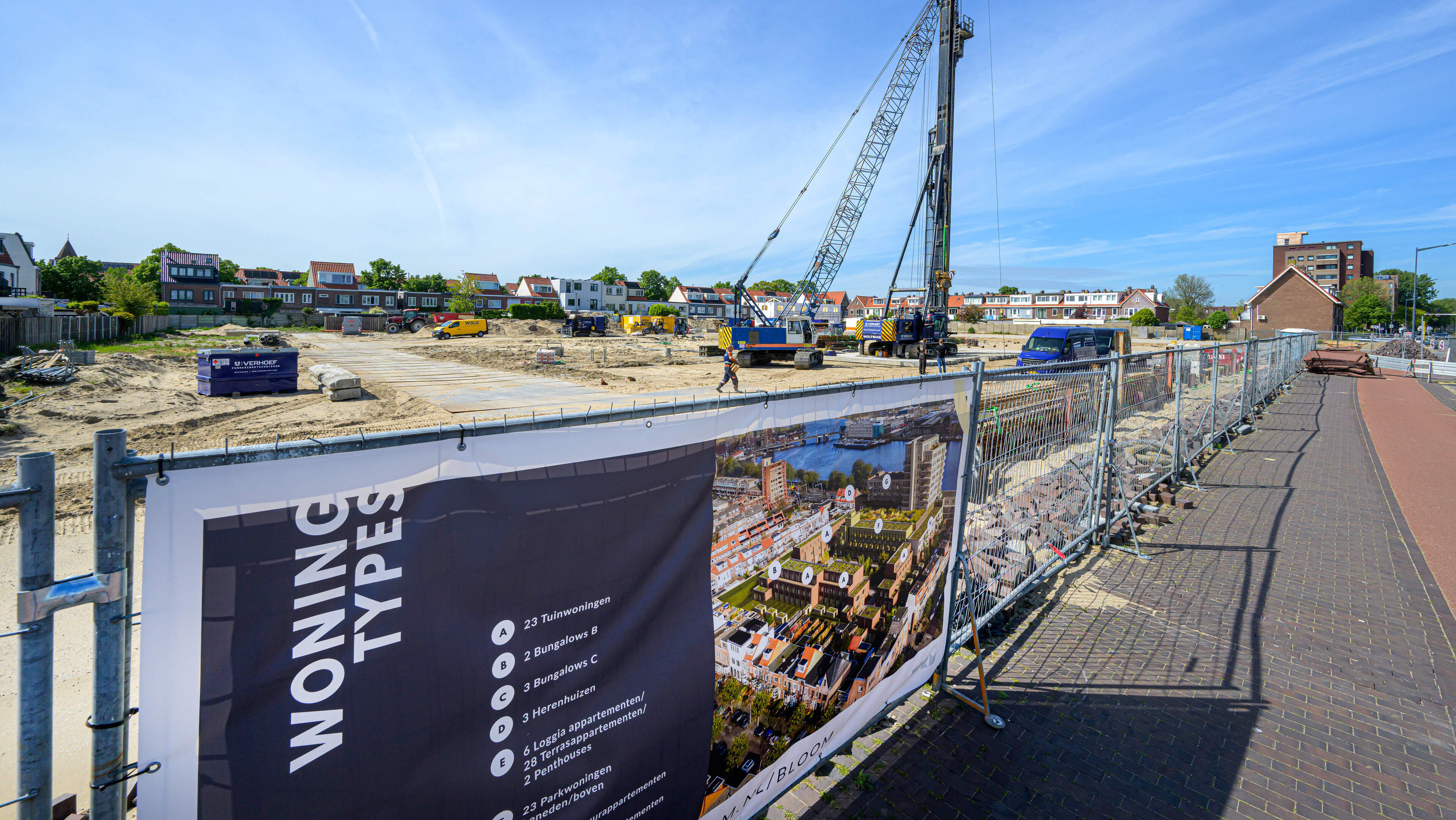 Sixteen years after demolition, construction finally begins on the former Sonneborn factory site