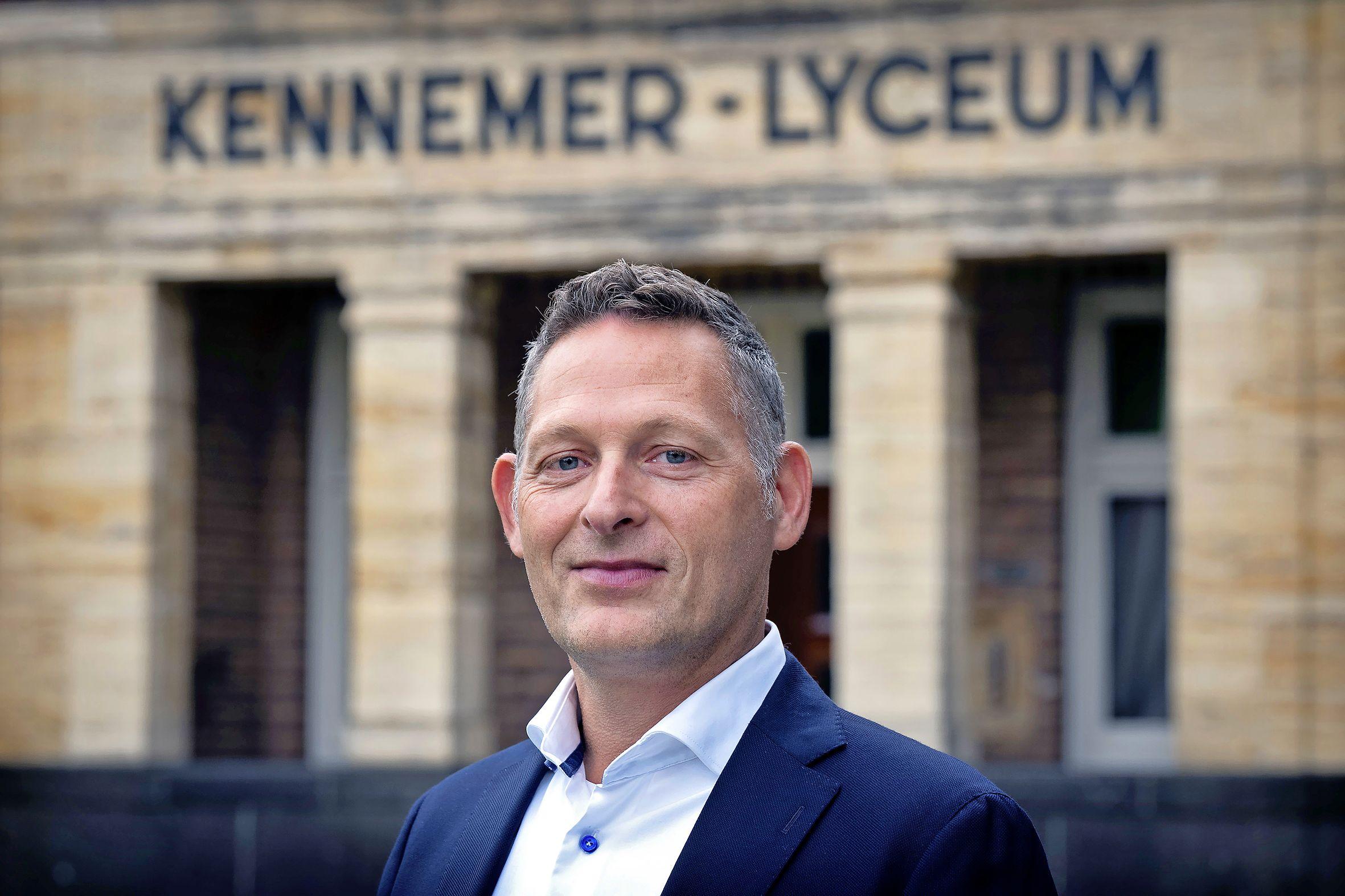 Peter de Zoete vertrekt als rector Kennemer Lyceum Overveen