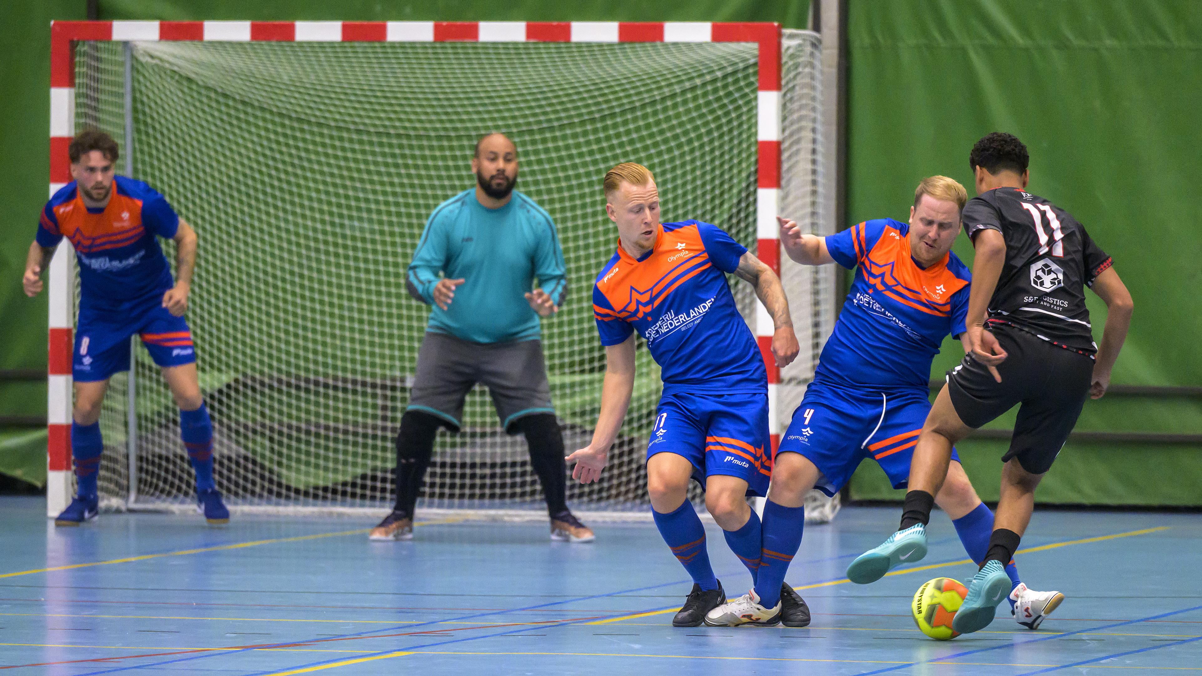 Zaalvoetballers Olympia Haarlem