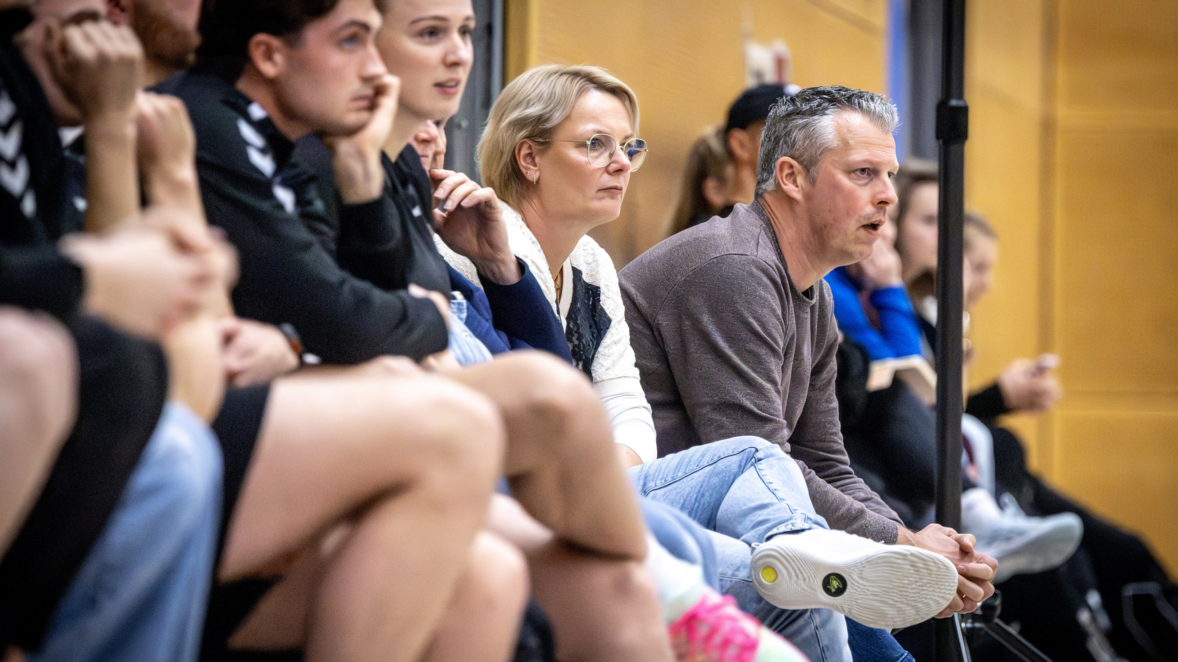 Gerben Donker leaves KIOS with a heavy heart as the fire slowly goes out
