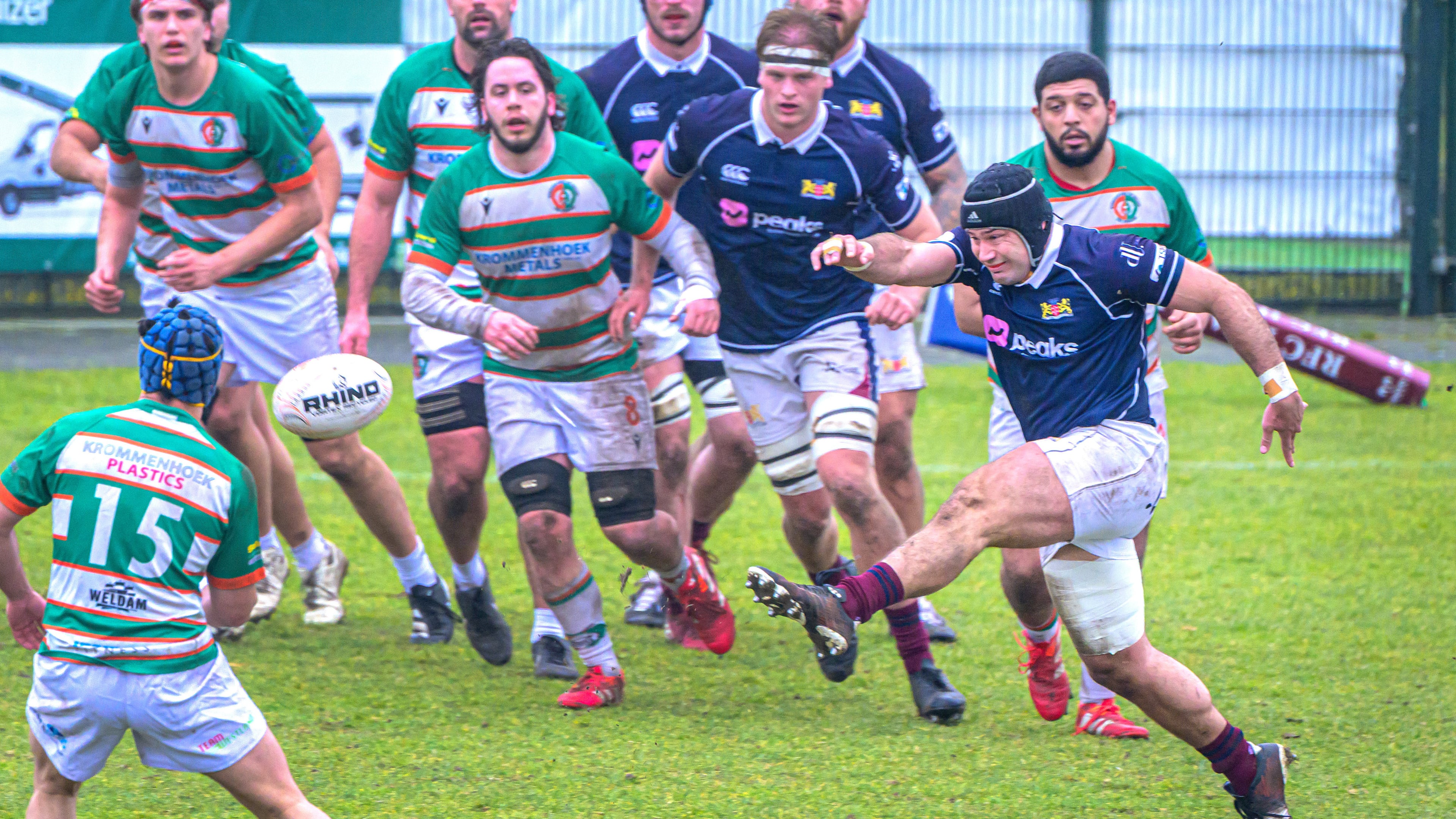 Haarlem suffers heavy defeat against Hoek van Holland for second time in a month: 'We missed too many tackles'