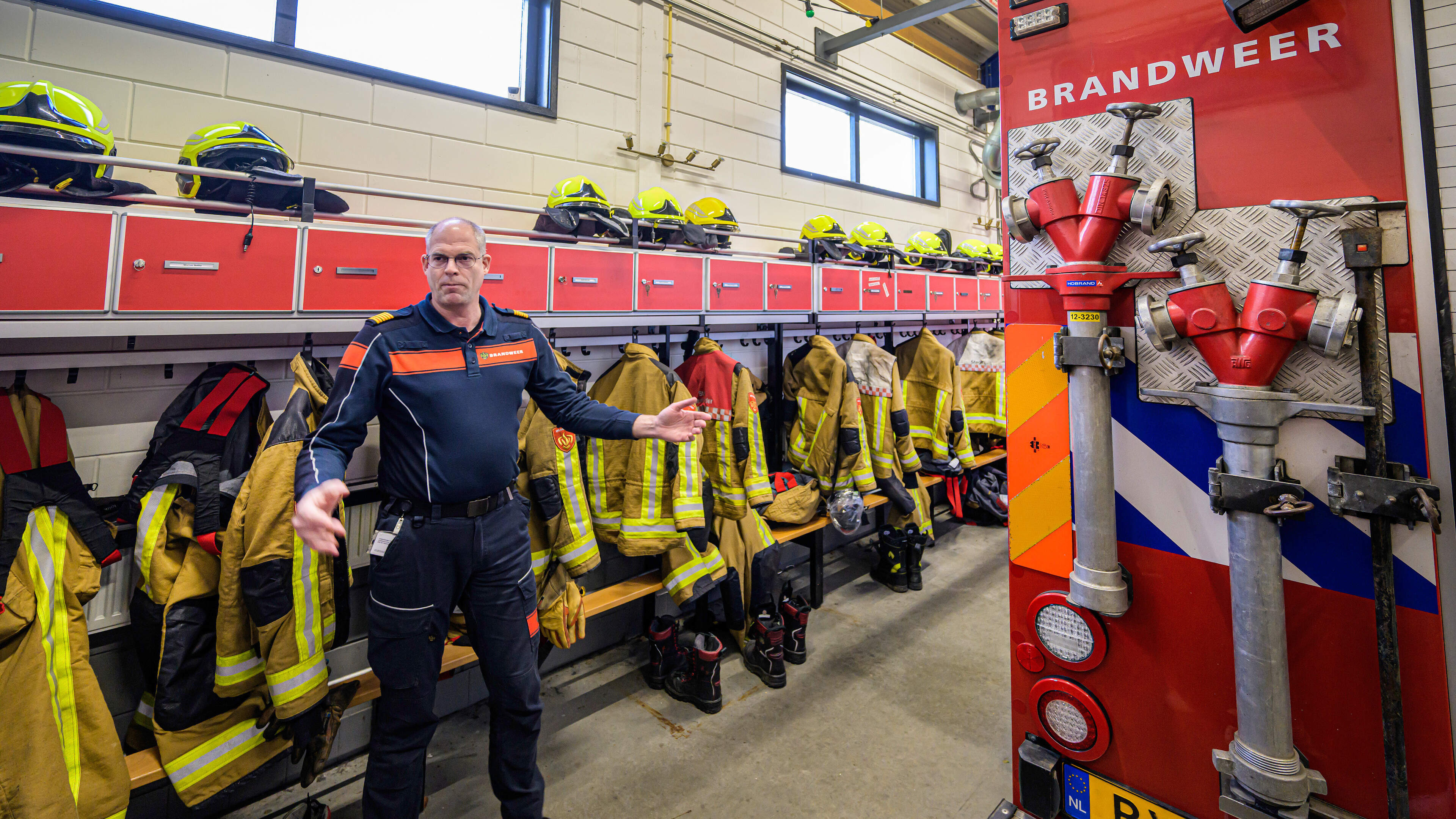 Spaarndam gets new fire station, crew chief Maarten: ‘We haven’t had enough space to change for years’