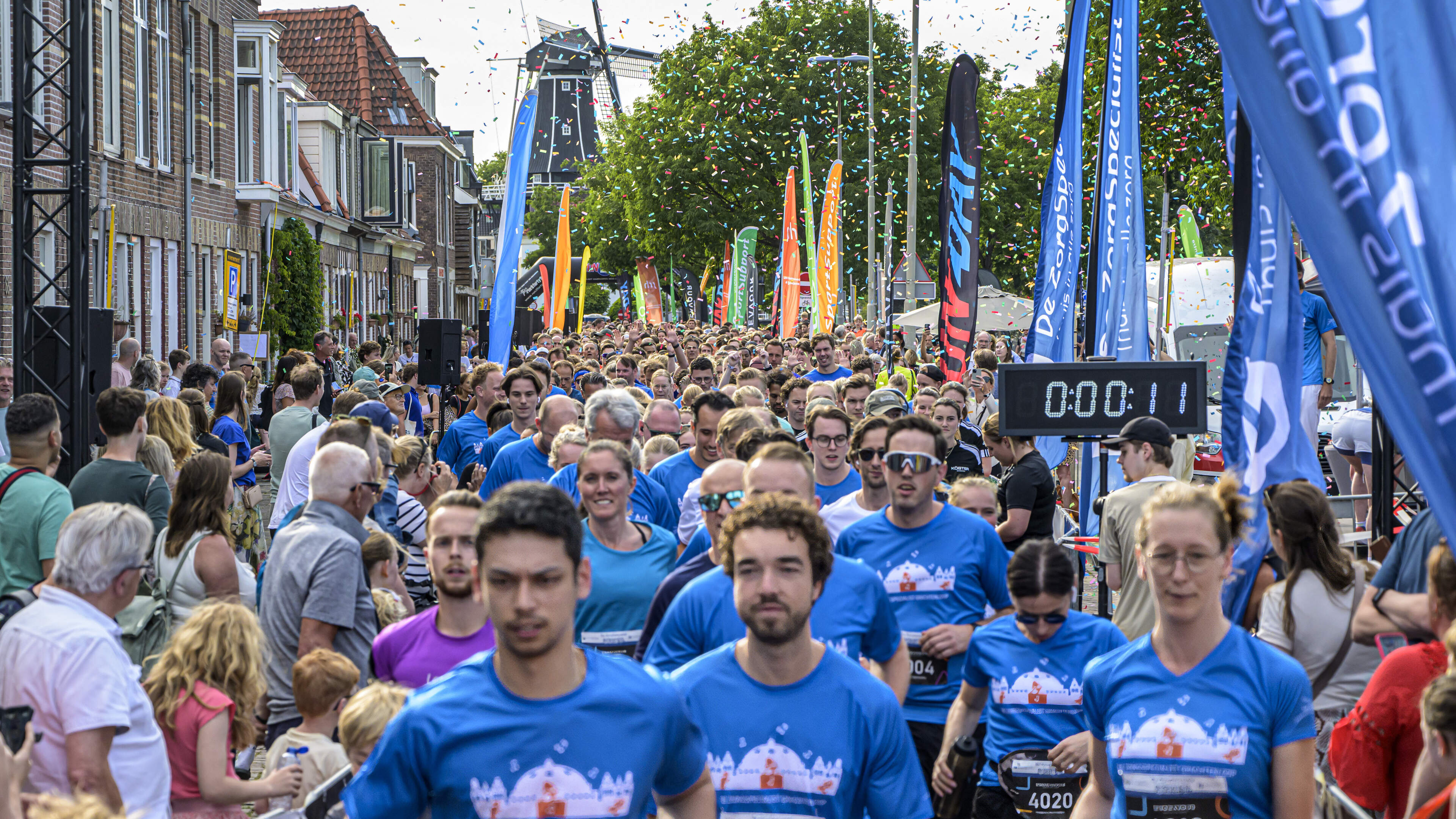 Haarlem Grachtenloop organizers ready for tropical 30th edition, but uncertainty remains: 10km may be scrapped
