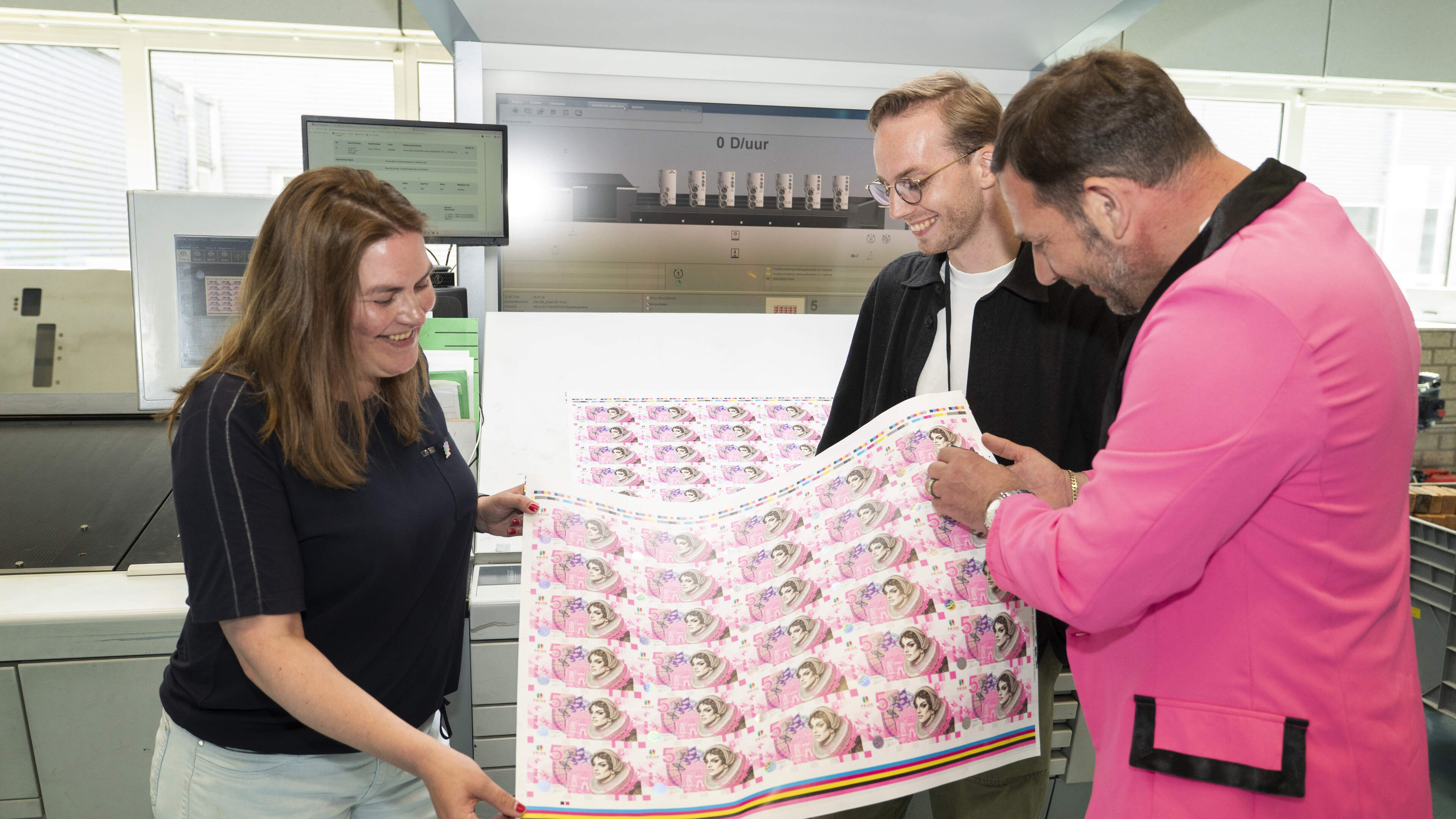 Special banknotes for Haarlem Pride: ‘The world’s first pride money’