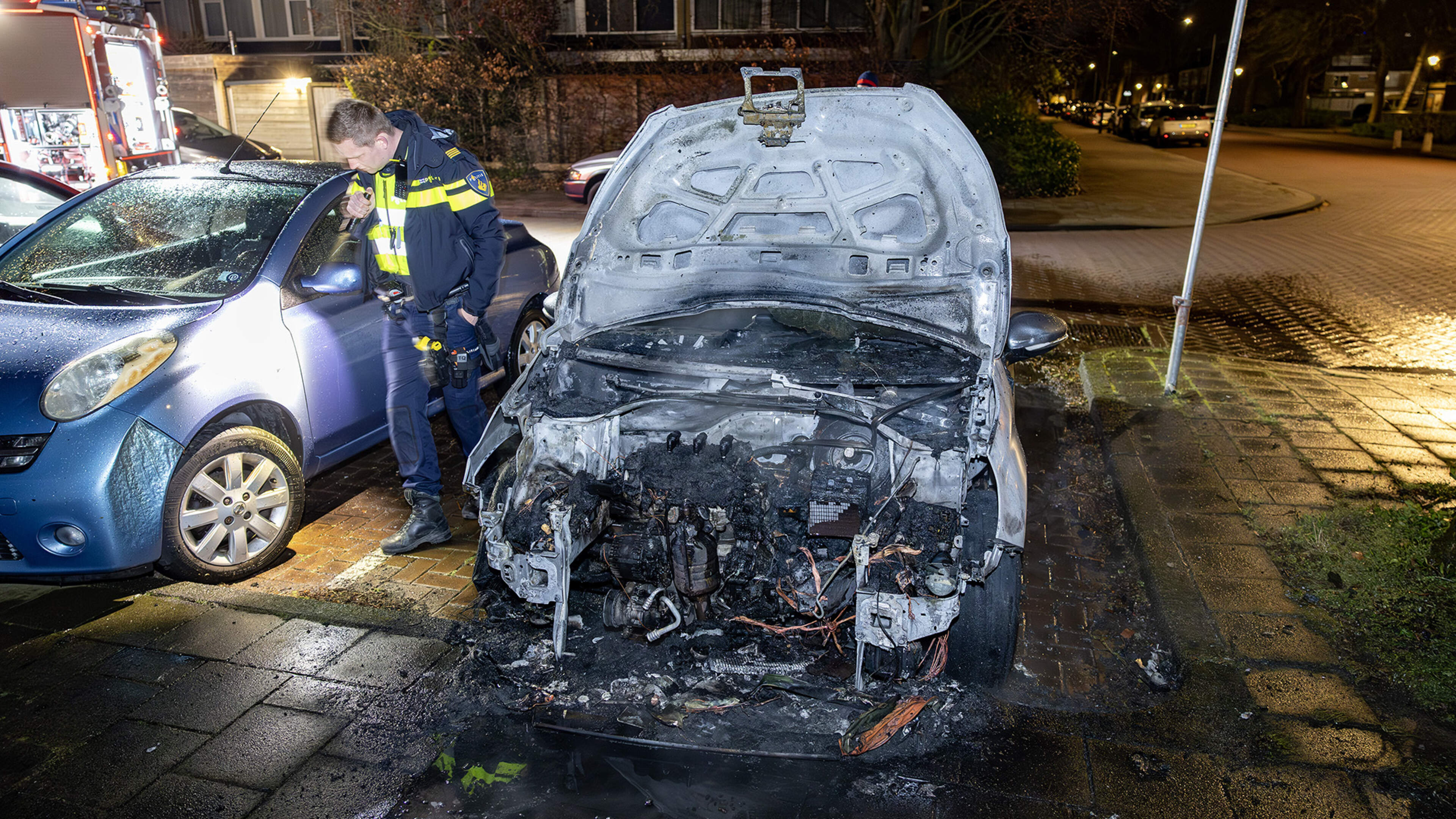 Significant damage in Haarlem car fire