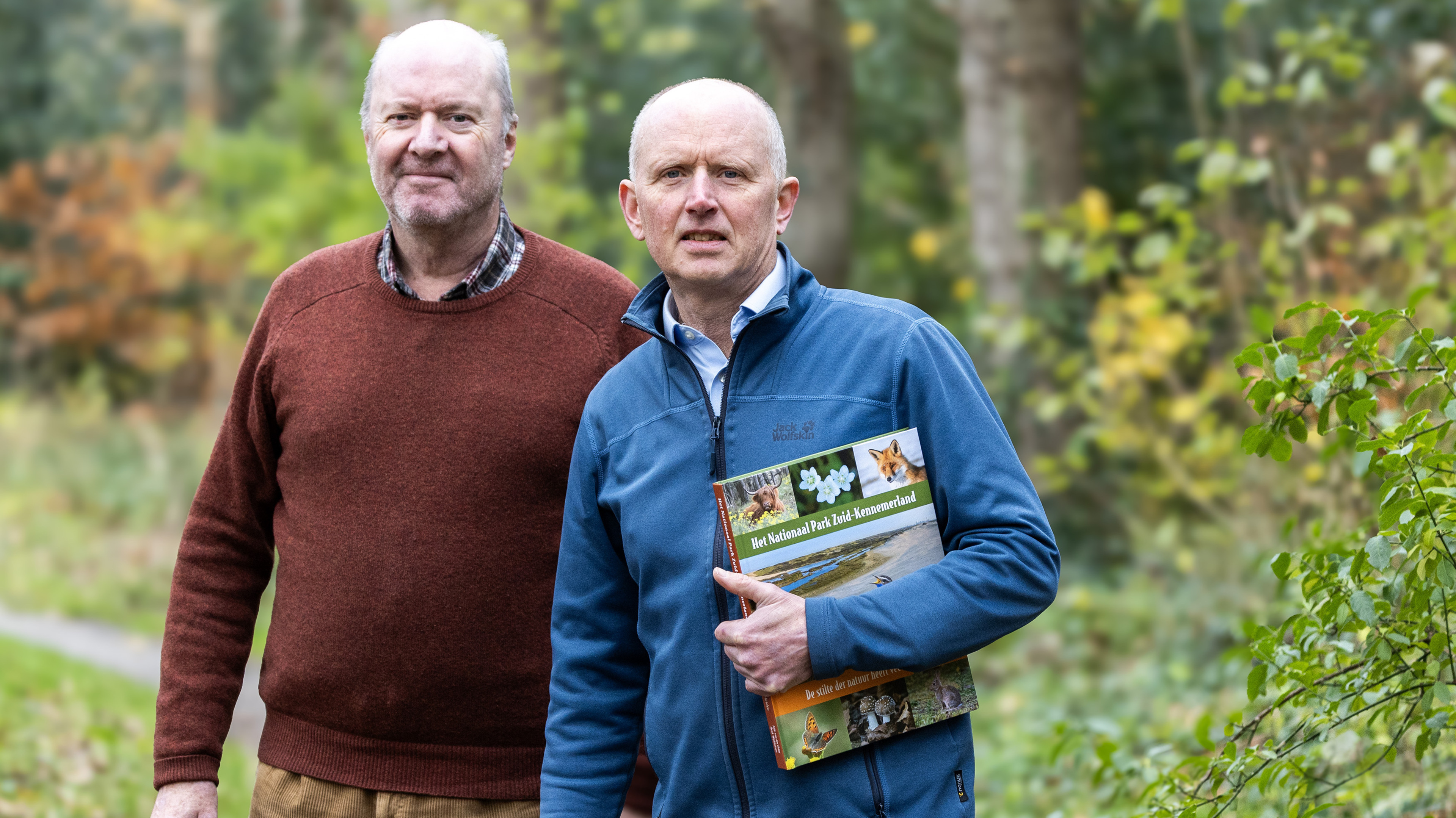 Henk and Jelle give lecture on nature in South Kennemerland National Park