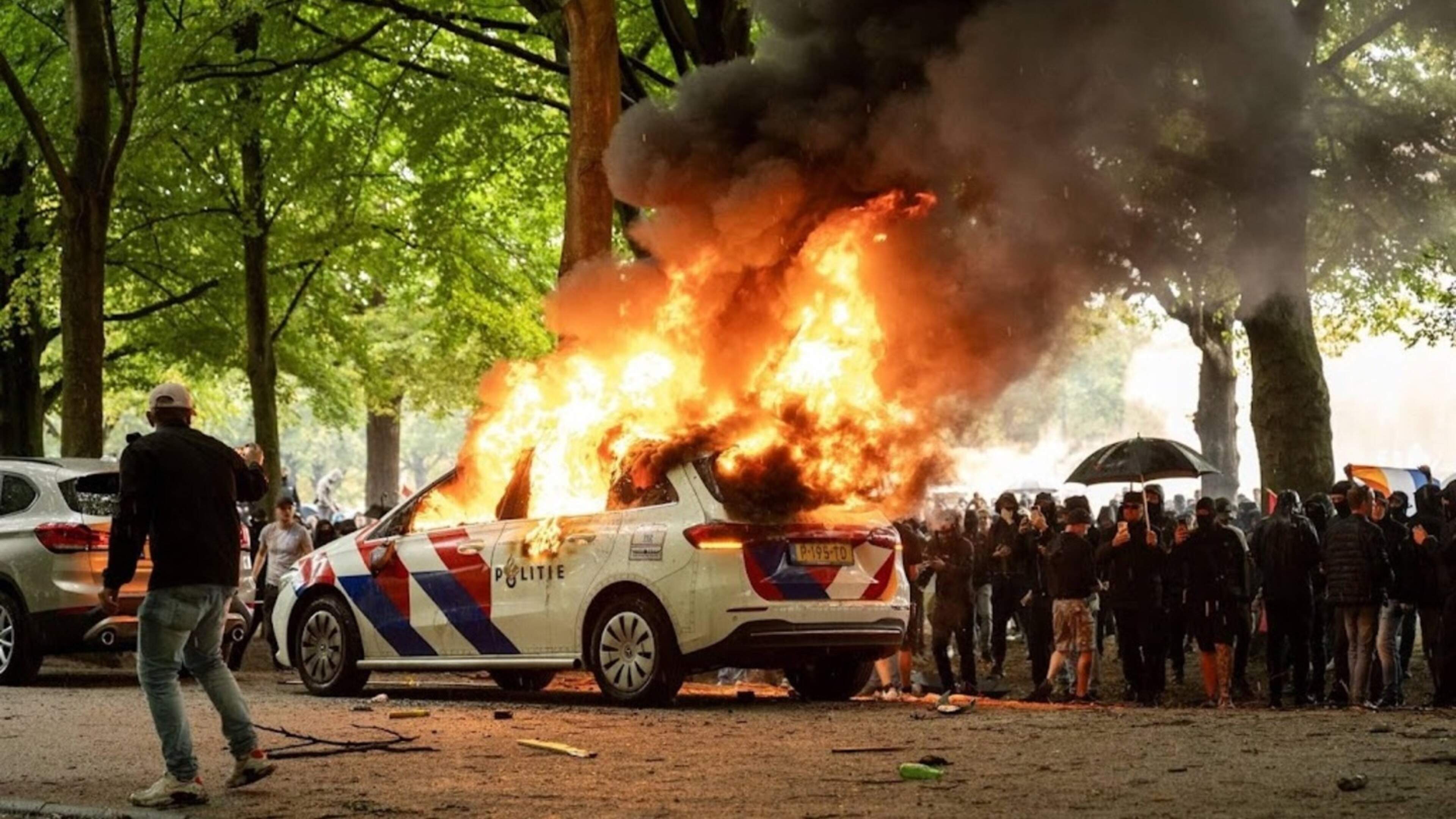 Haarlem man jailed for role in Malieveld riots and ordered to compensate police officers