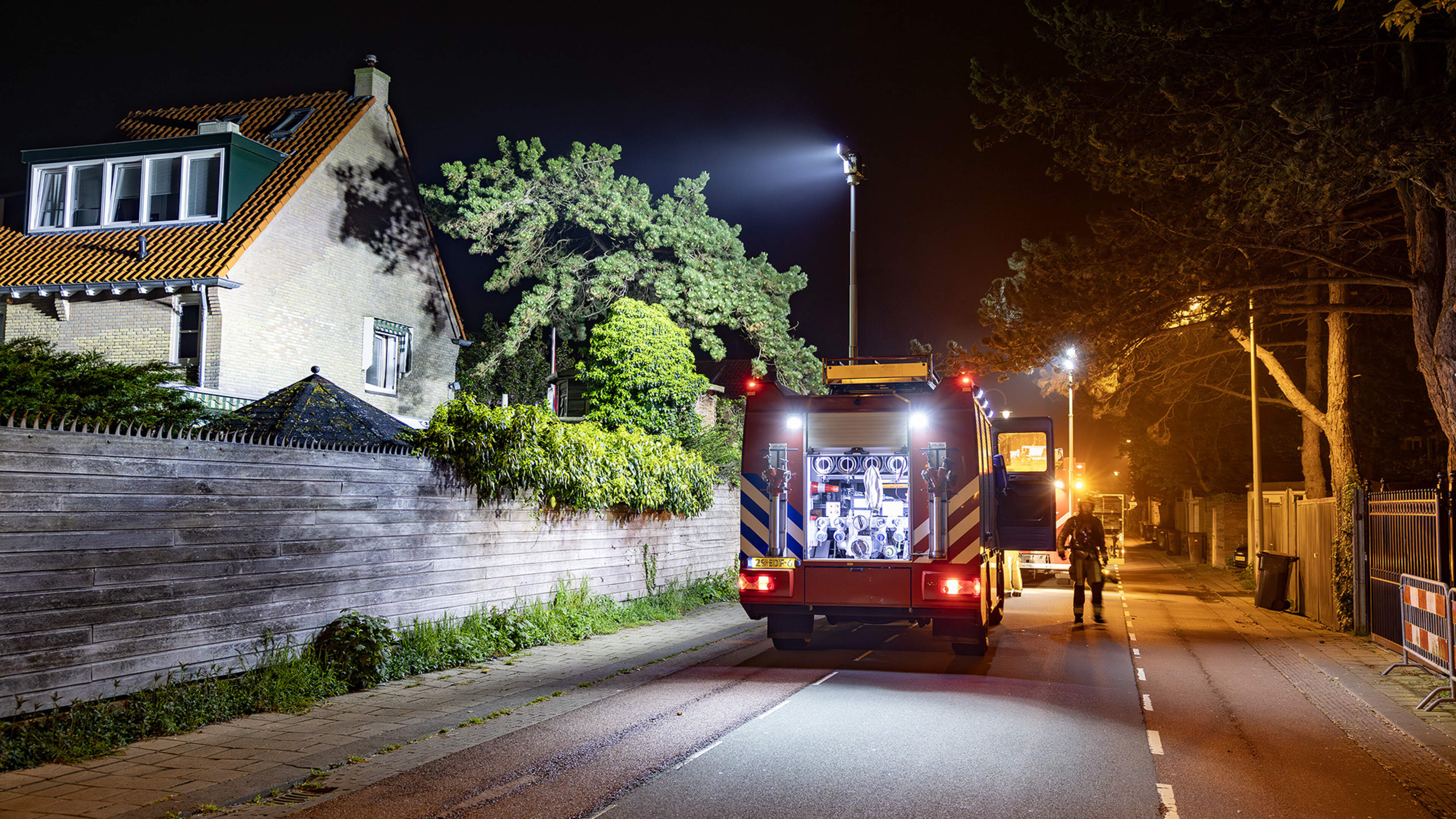 House fire in Zandvoort