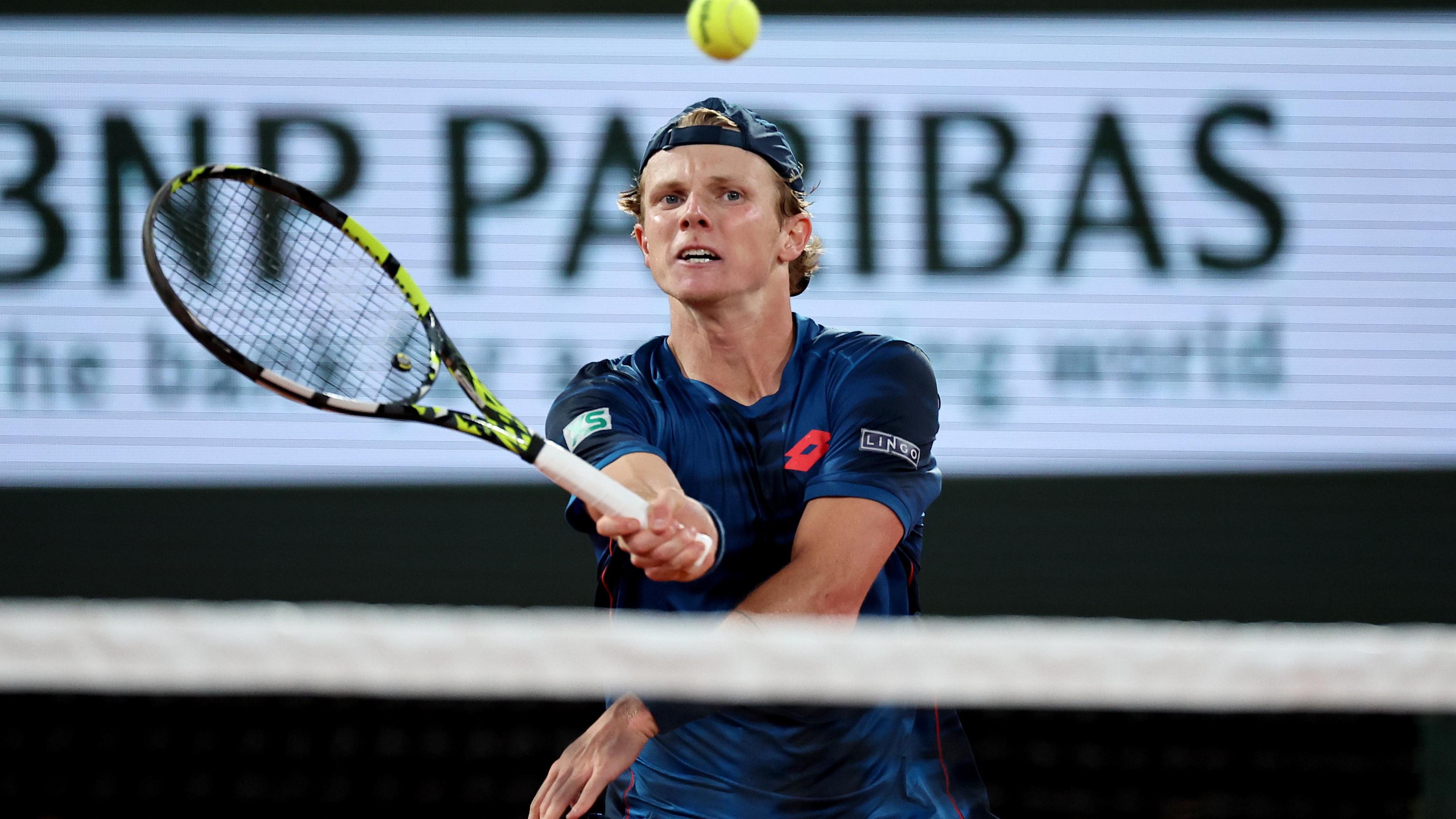 Tennisser Jesper de Jong treft Zverev en haalt bij winst top 100 | IJmuider  Courant