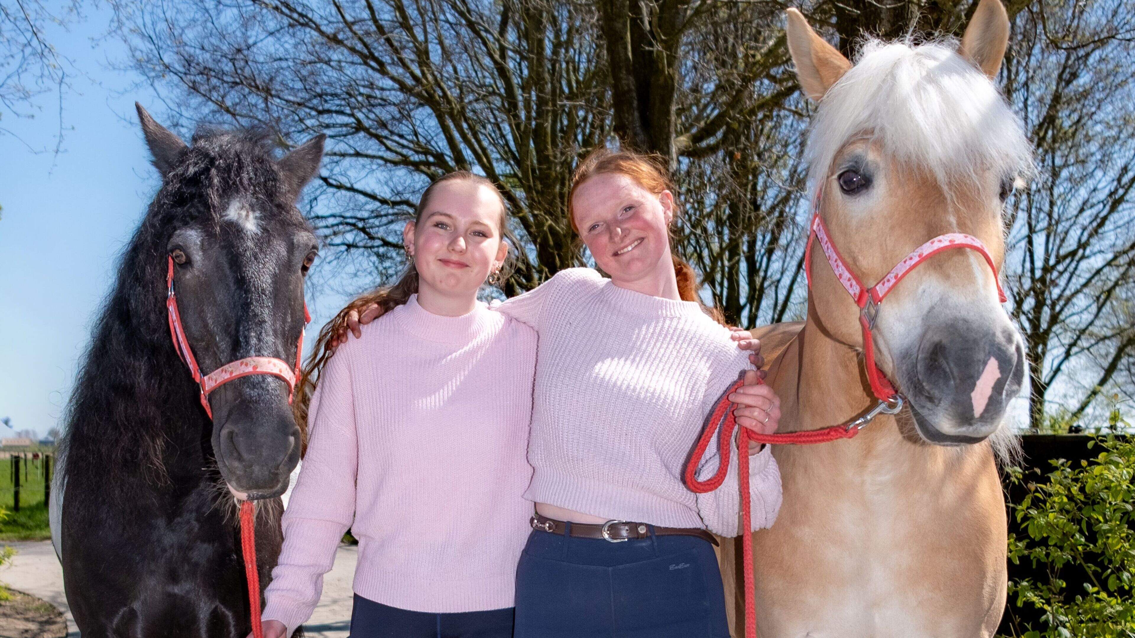 The horses of friends Julia (17) and Reza (20) have known each other longer than they have: ‘When you're on a horse, you have different conversations’