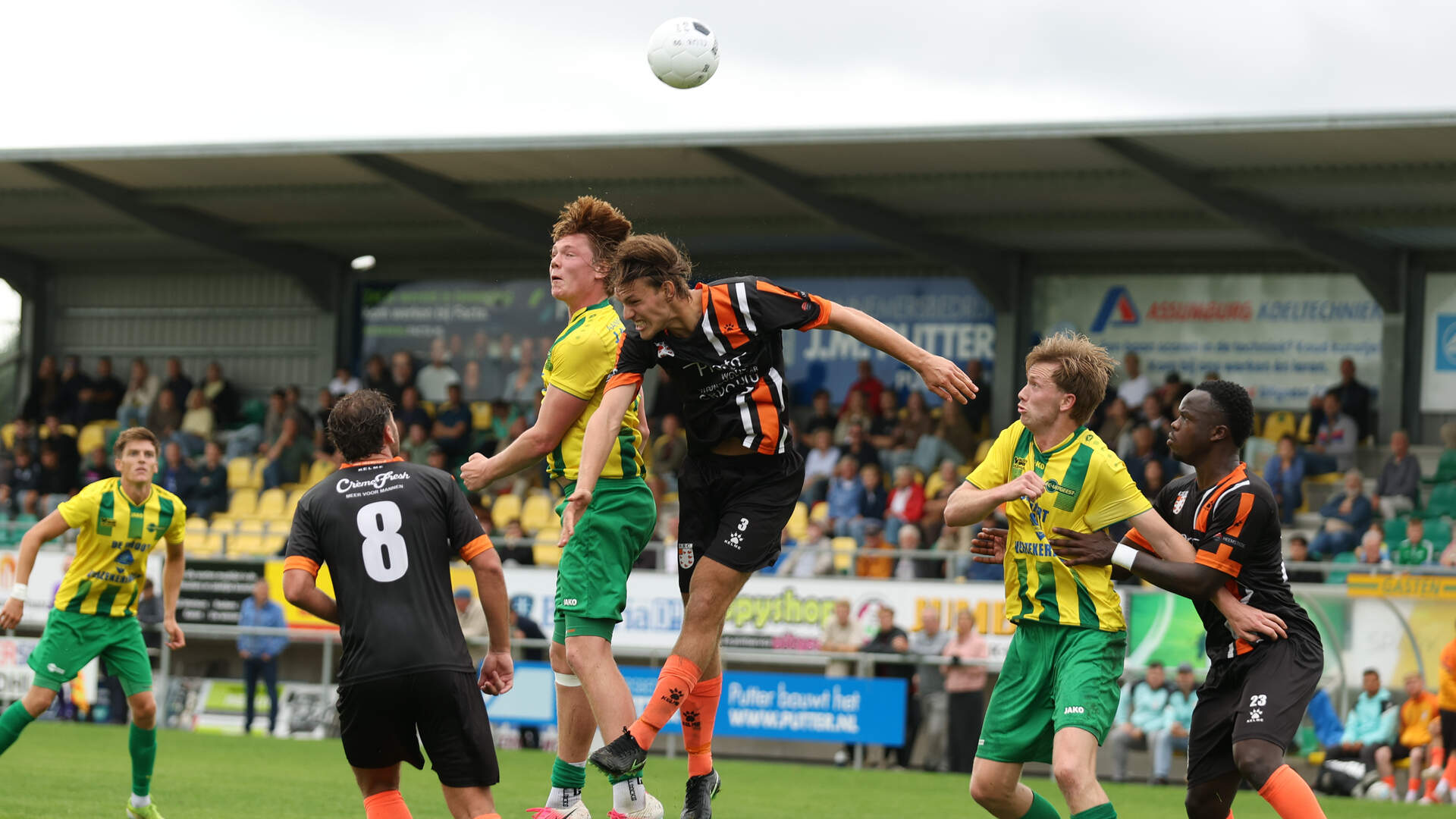 HBC kende een sterke start van het nieuwe seizoen in de vierde divisie en boekte bij FC Uitgeest een 1-3-overwinning.