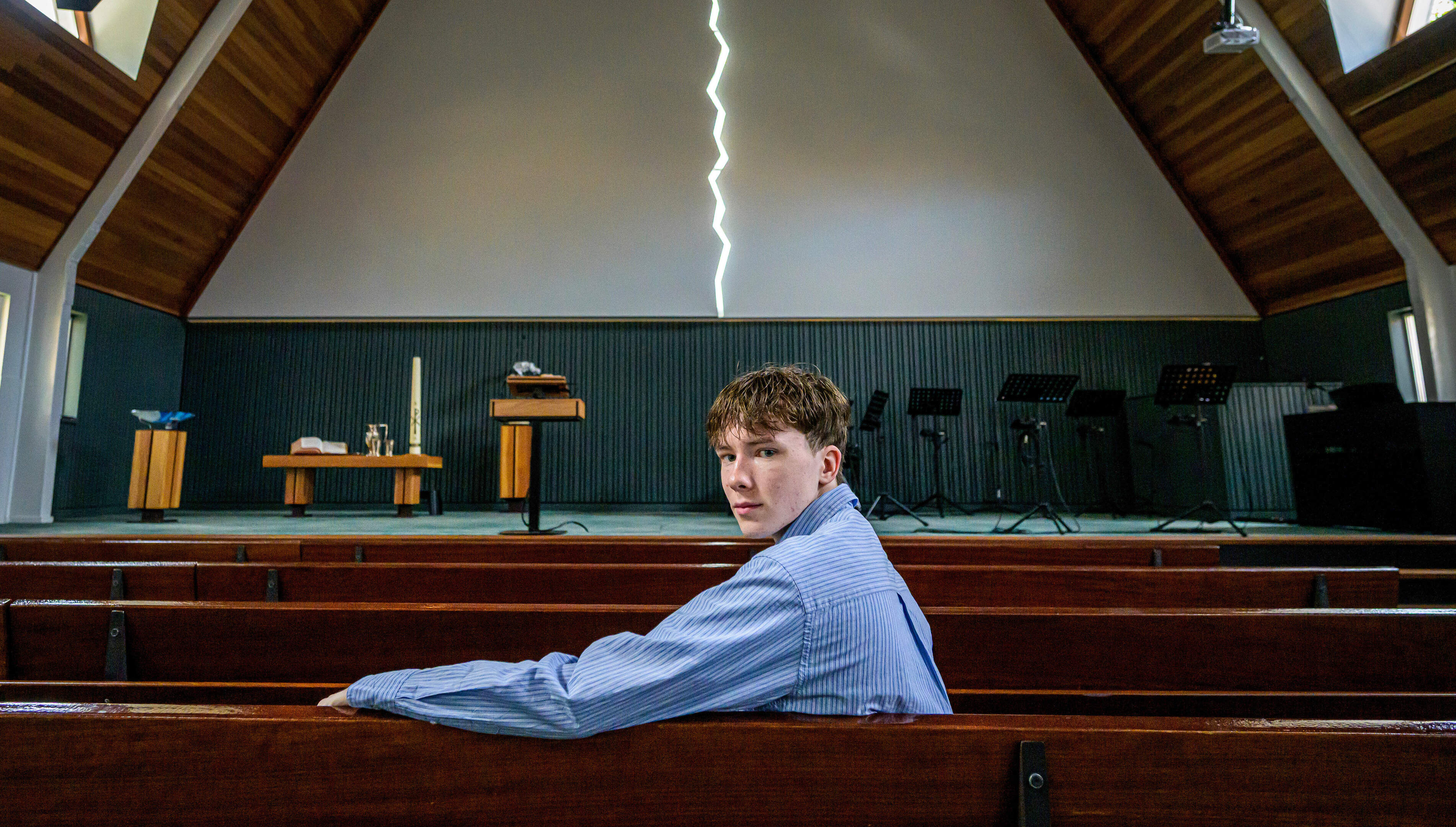 'I was looking for the truth,' says Siem (17), who recently converted to Protestantism