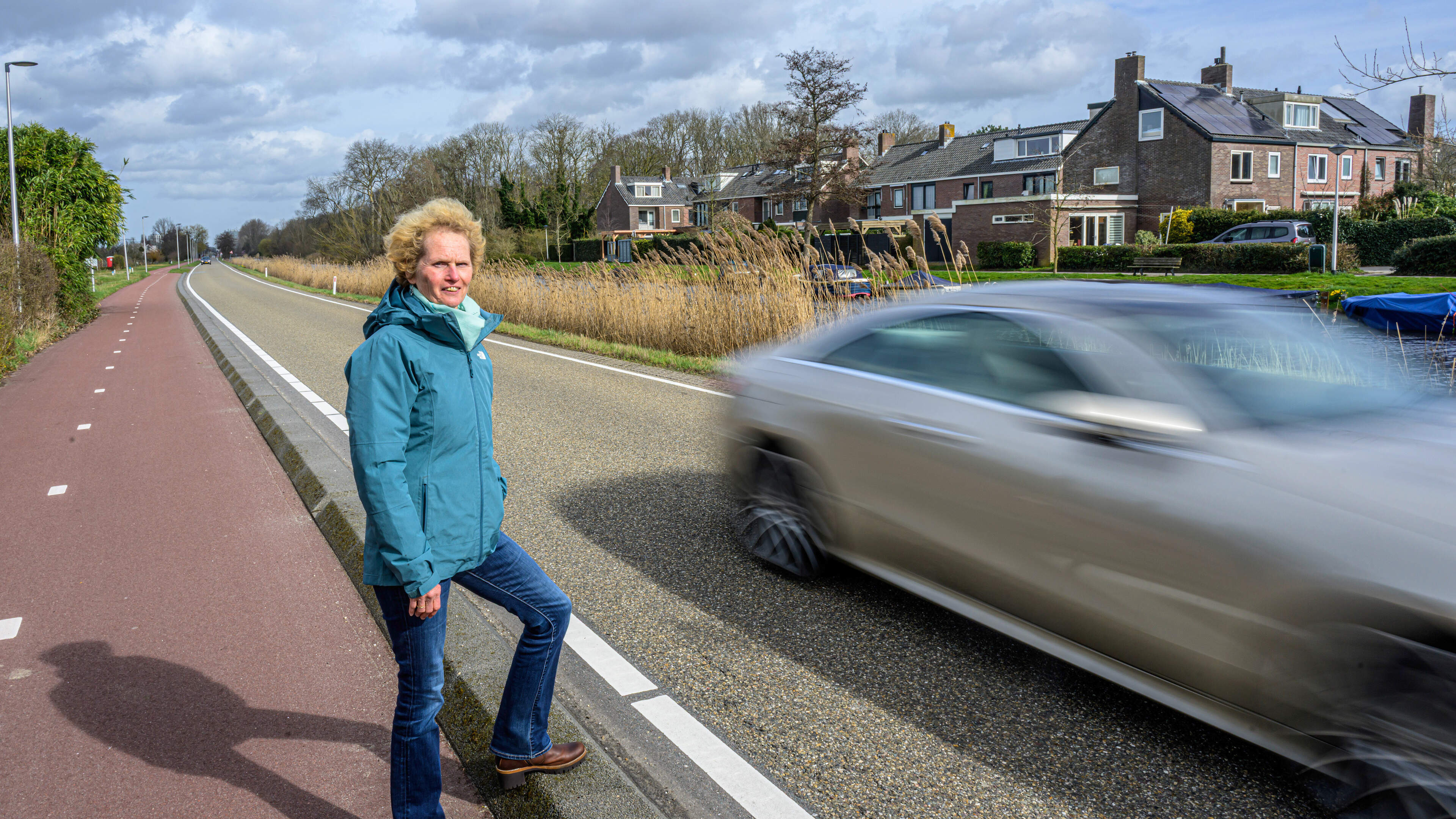 Heemstede residents on Leidsevaartweg are fed up with rumble strips: ‘It’s a buildup of noise’