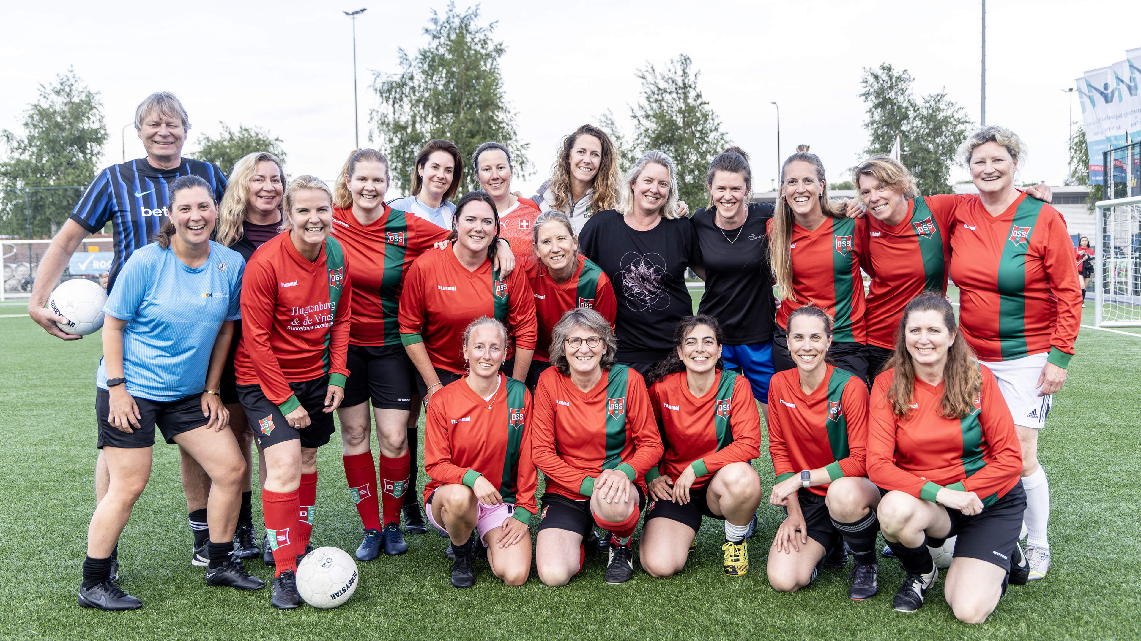DSS women's 30+ team has played together for ten years. Their secret? Staying positive: ‘Even if we lose, we still dance’