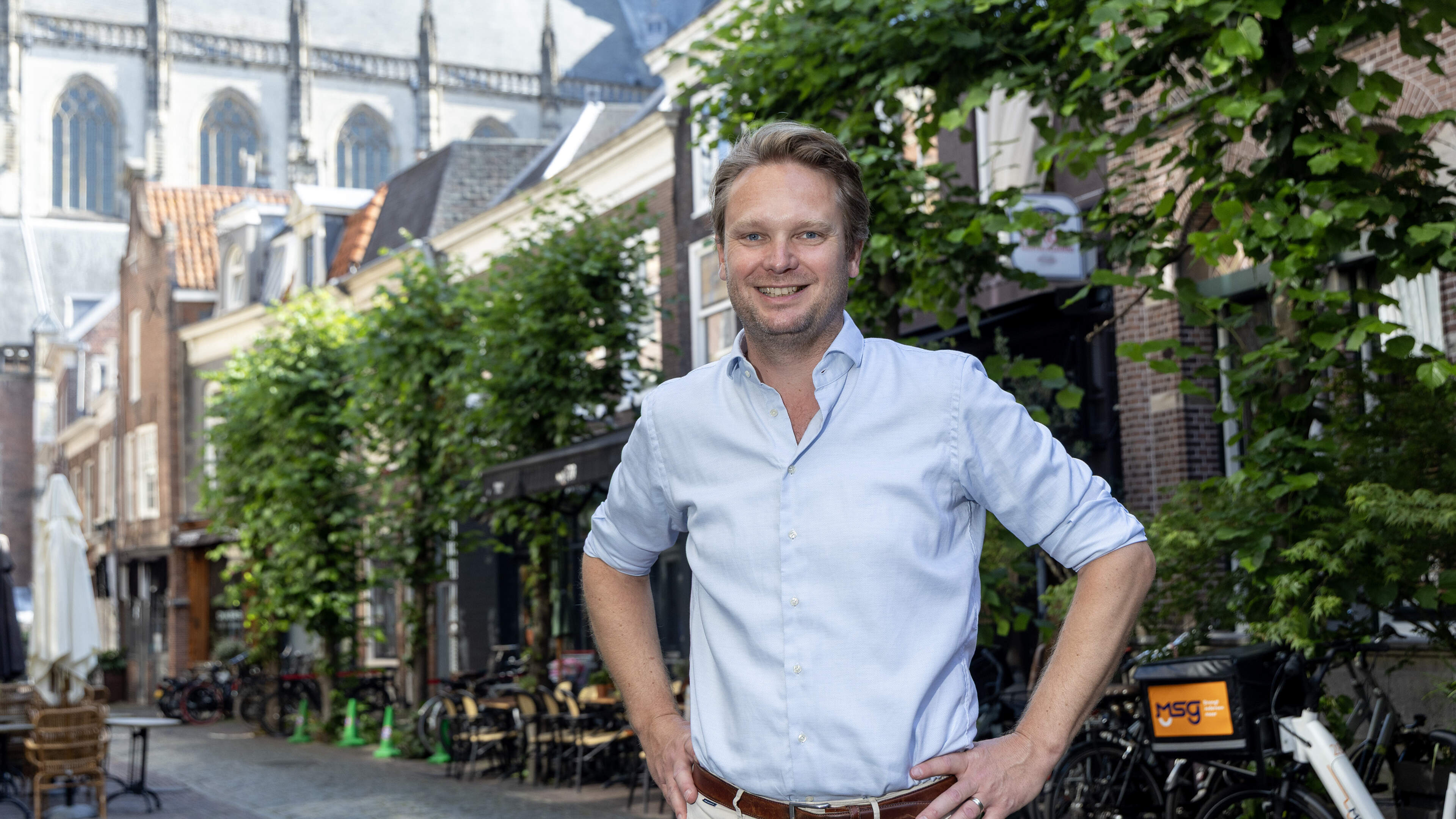 VVD council member Dennis Kornet wants Haarlem to stop being the capital of paternalism: 'Snack bar ban? My heart bleeds'