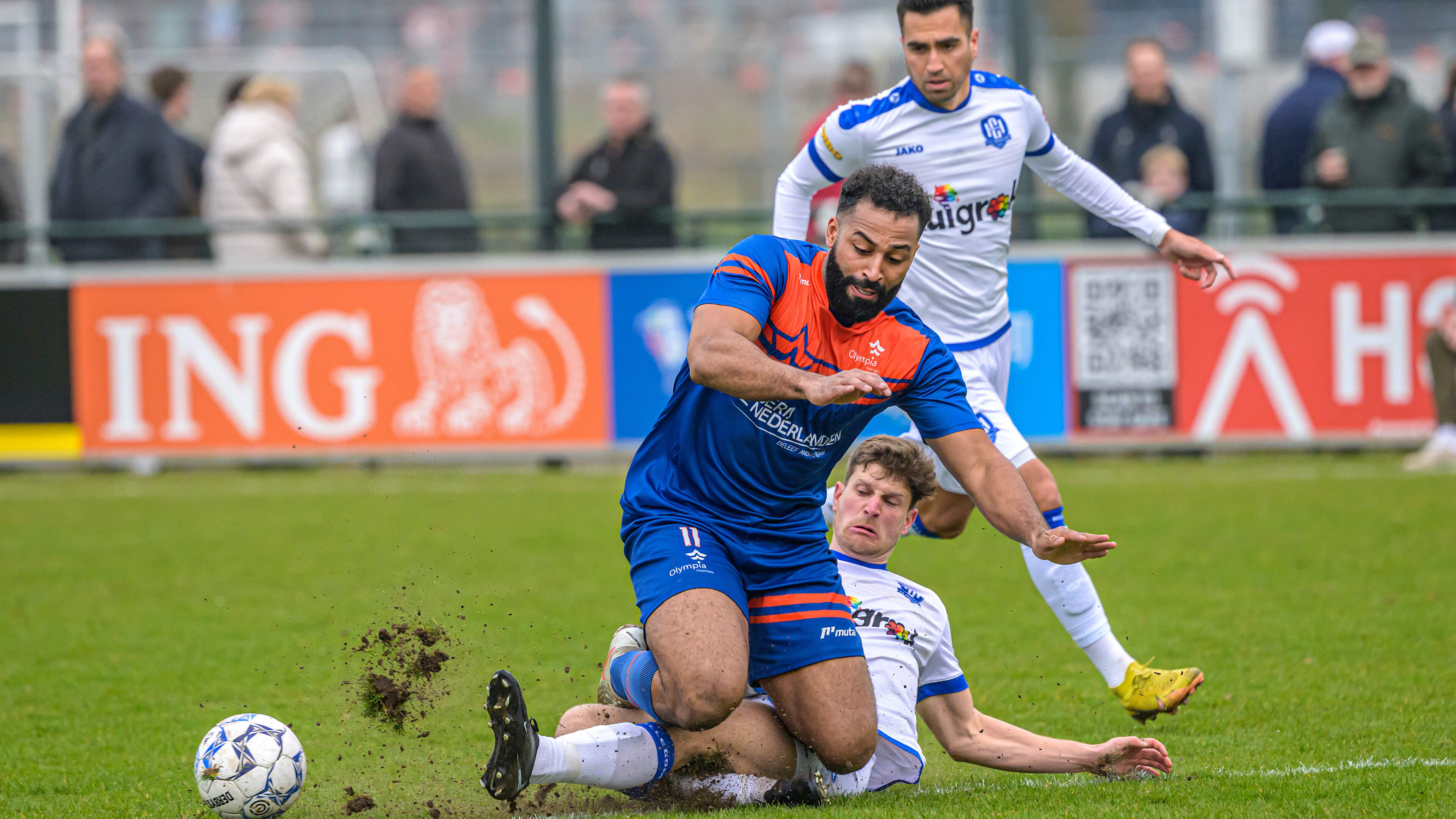 Olympia Haarlem not yet safe in first division after late goal. 'We're really selling ourselves short'