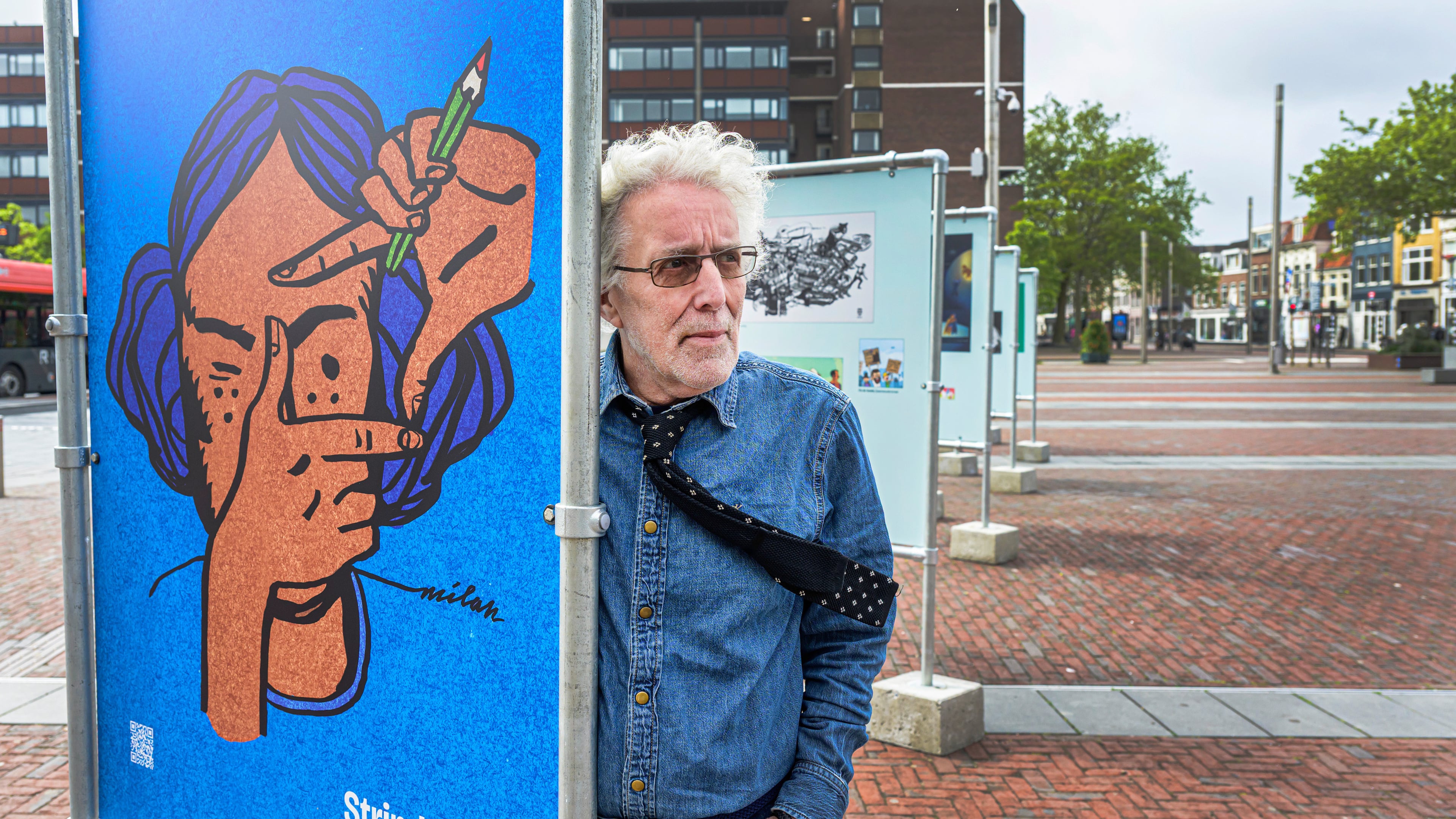 No more banana boxes of second-hand comics at Haarlem Comic Days, but a critical look at the world: 'A drawing can really grab you'