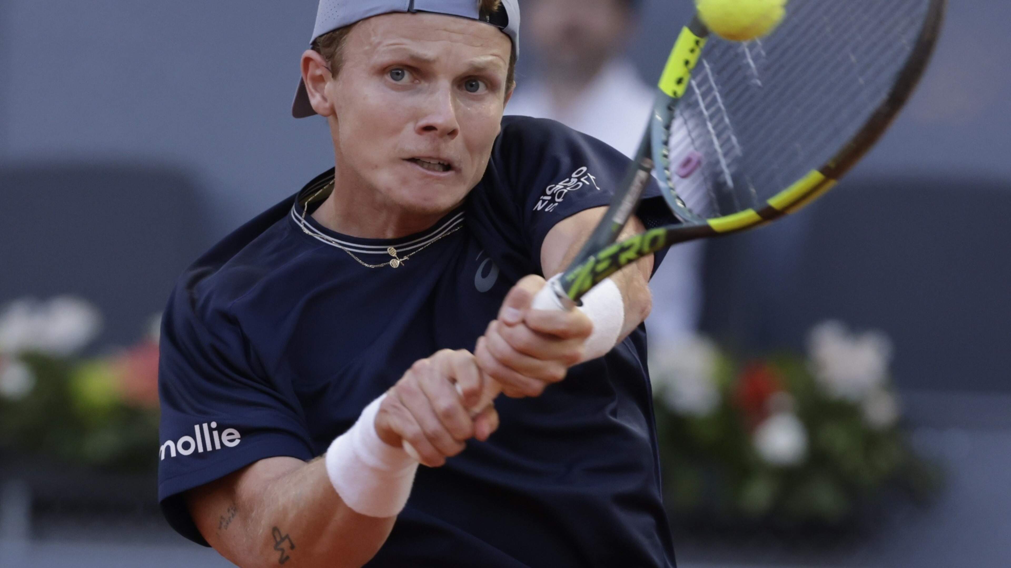 Tennis player De Jong loses in first round in Rome
