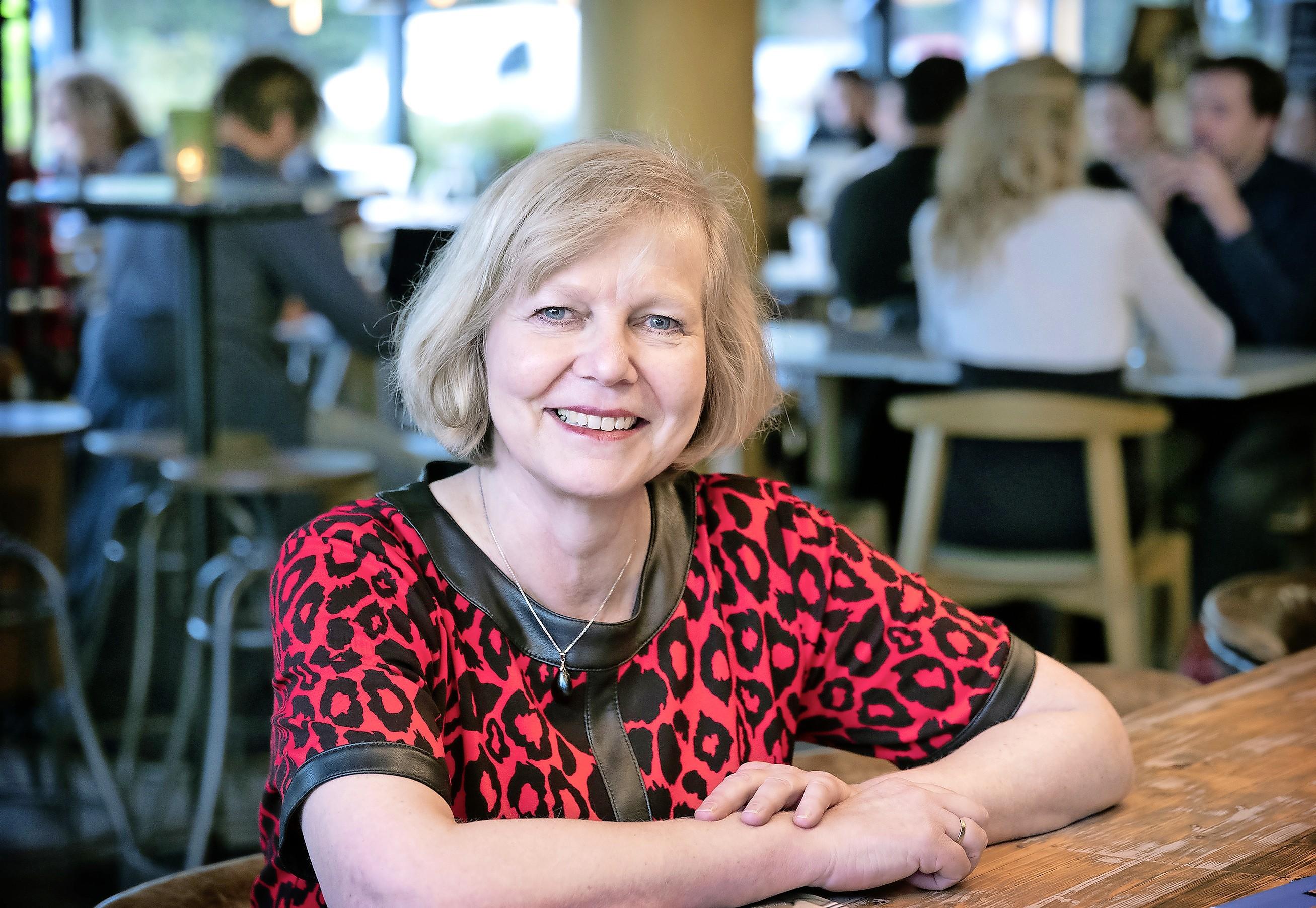 Karen van Stegeren van het Patronaat in Haarlem nu ambassadeur Estland