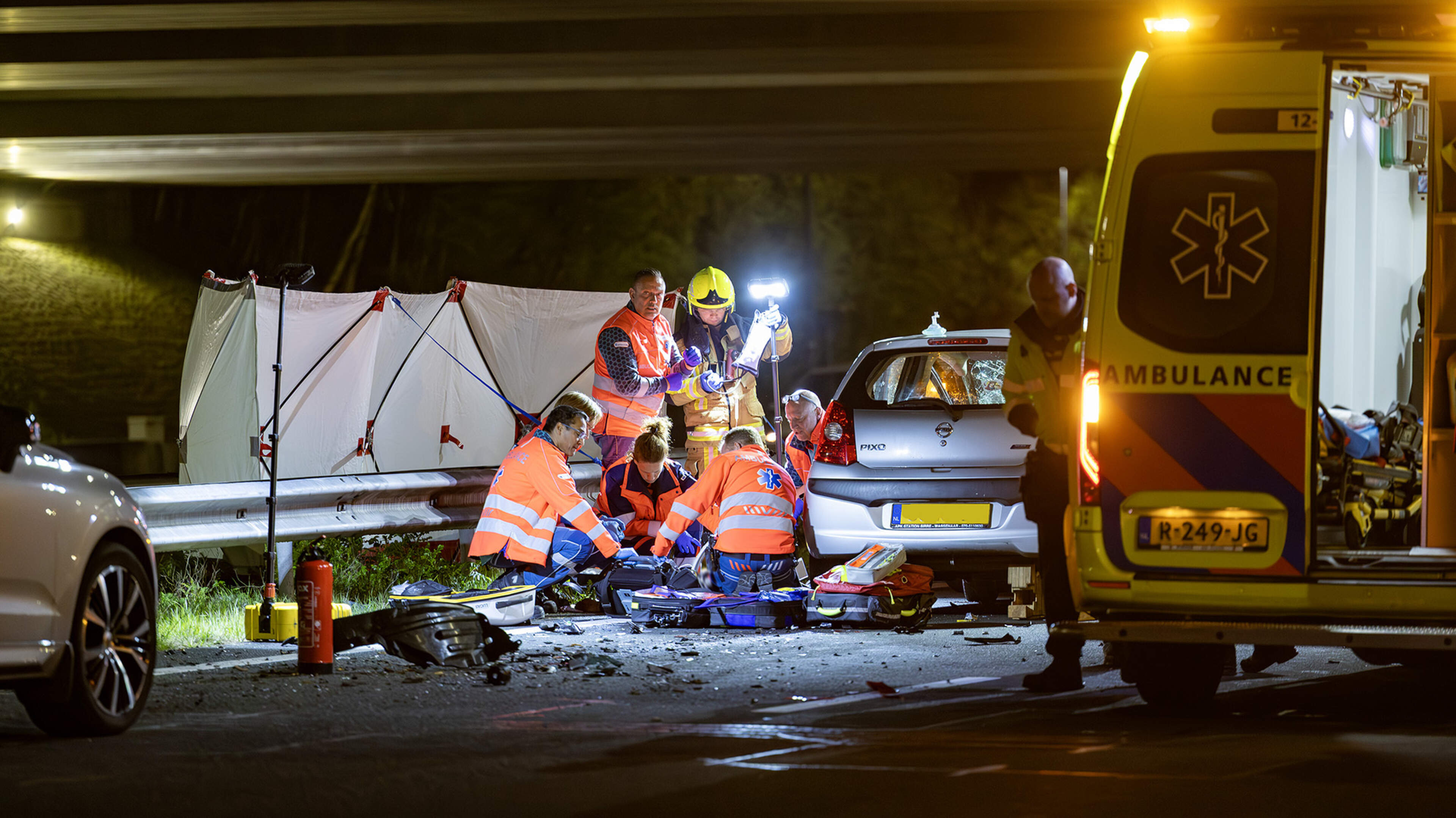 Fatality in serious collision on A9 near Lijnden