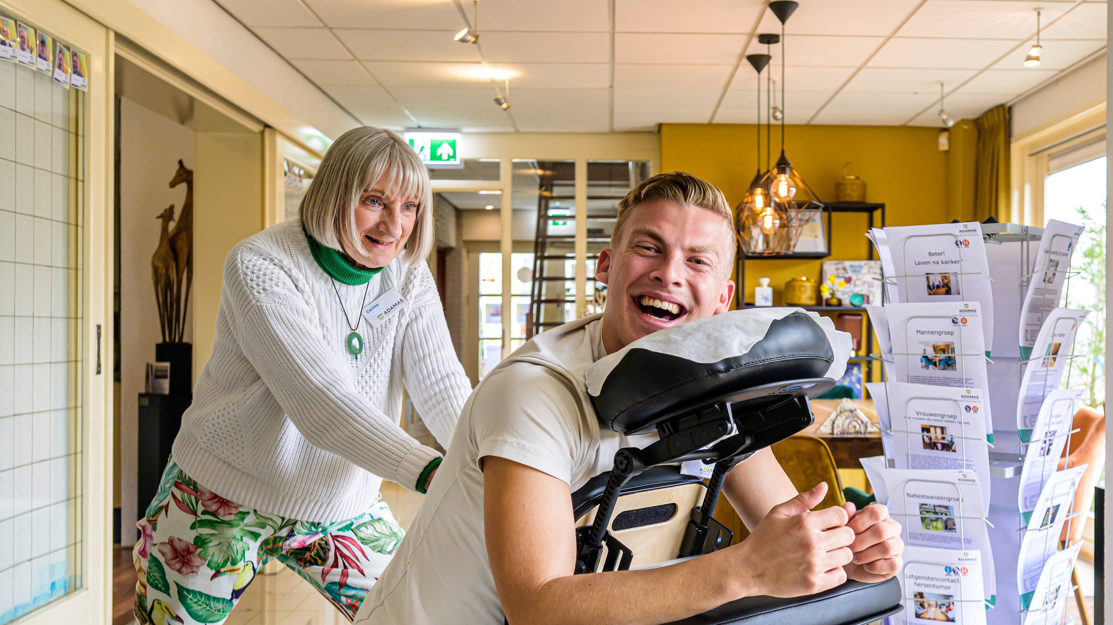 Nine entrepreneurs locked in Adamas Center Nieuw-Vennep to raise money for cancer patients