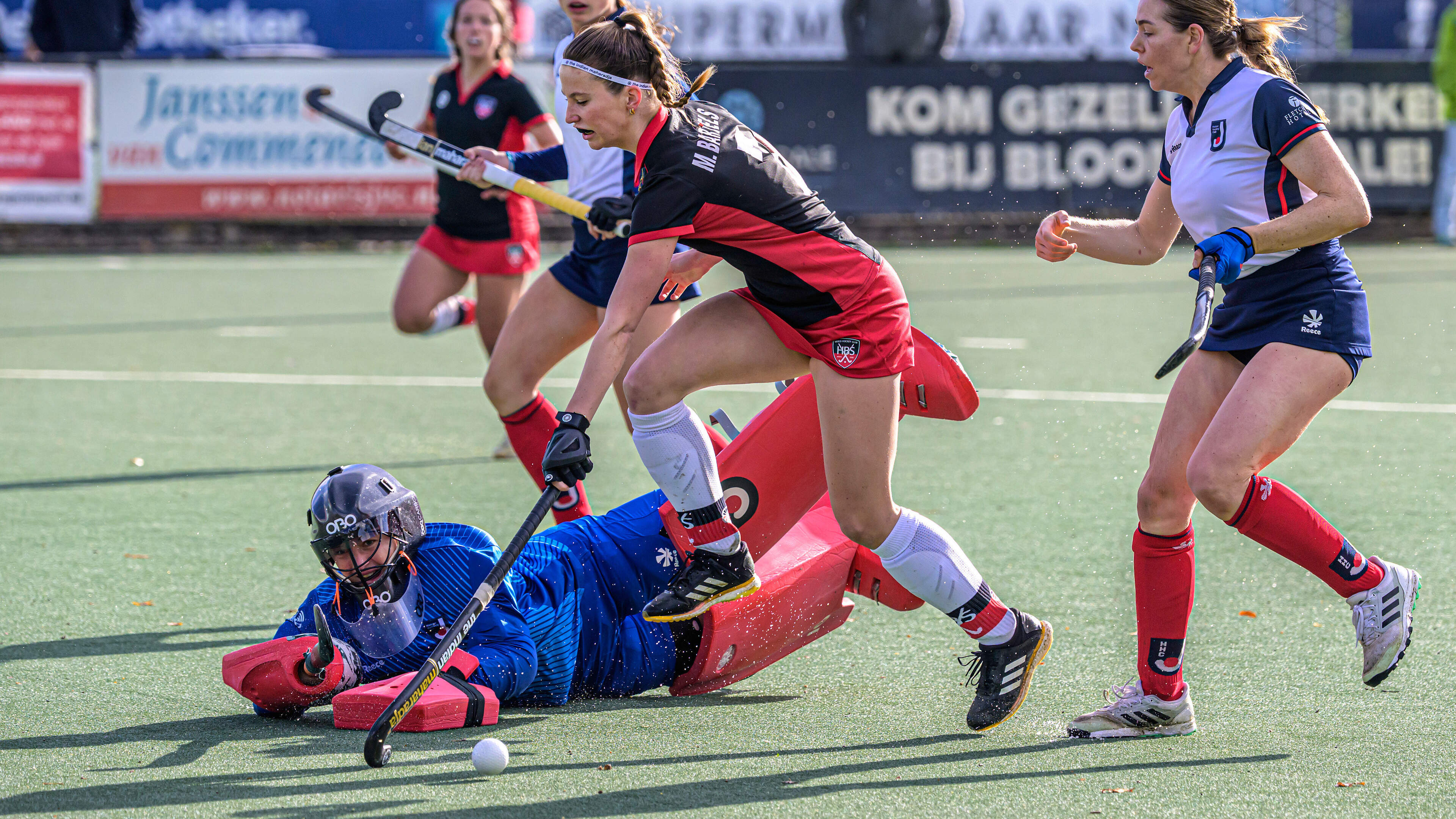 HBS women fight back twice against title contender Nijmegen