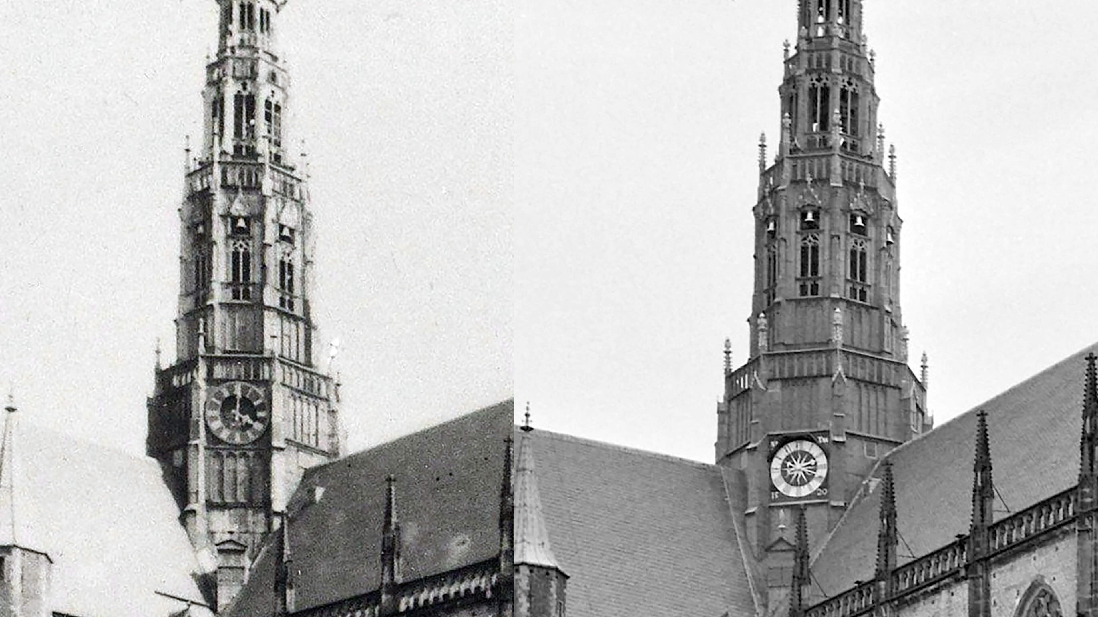 Bavo bell moved about three meters: Not forward or backward, but up and then back down