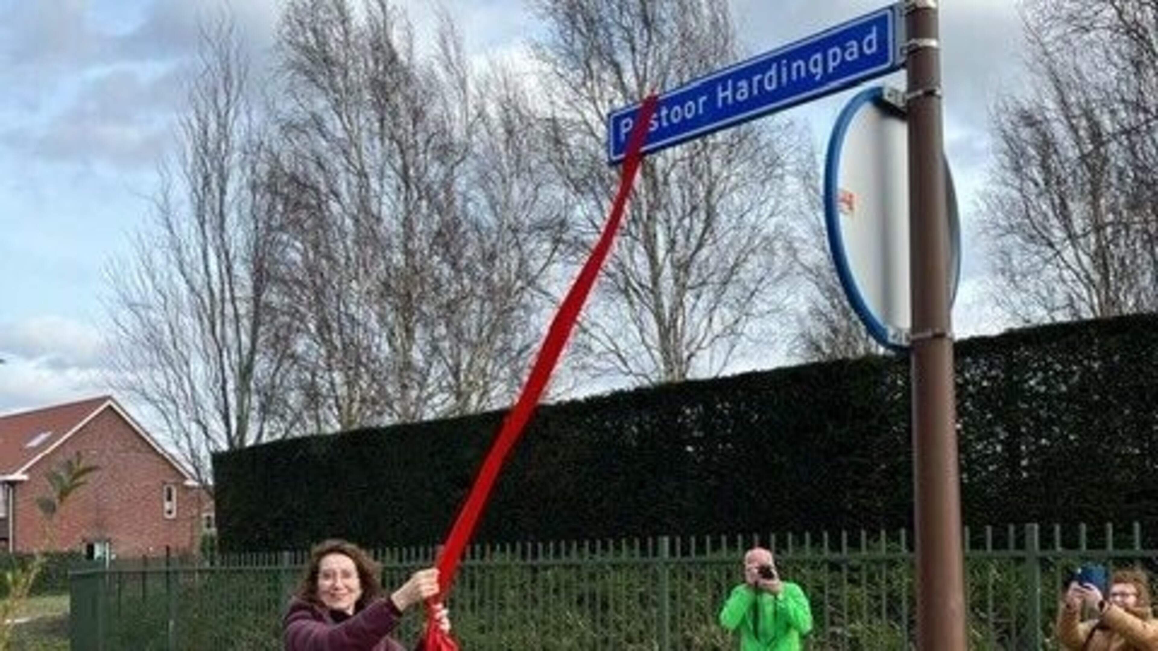 Hillegom names bike path after beloved priest of former St. Joseph's Church