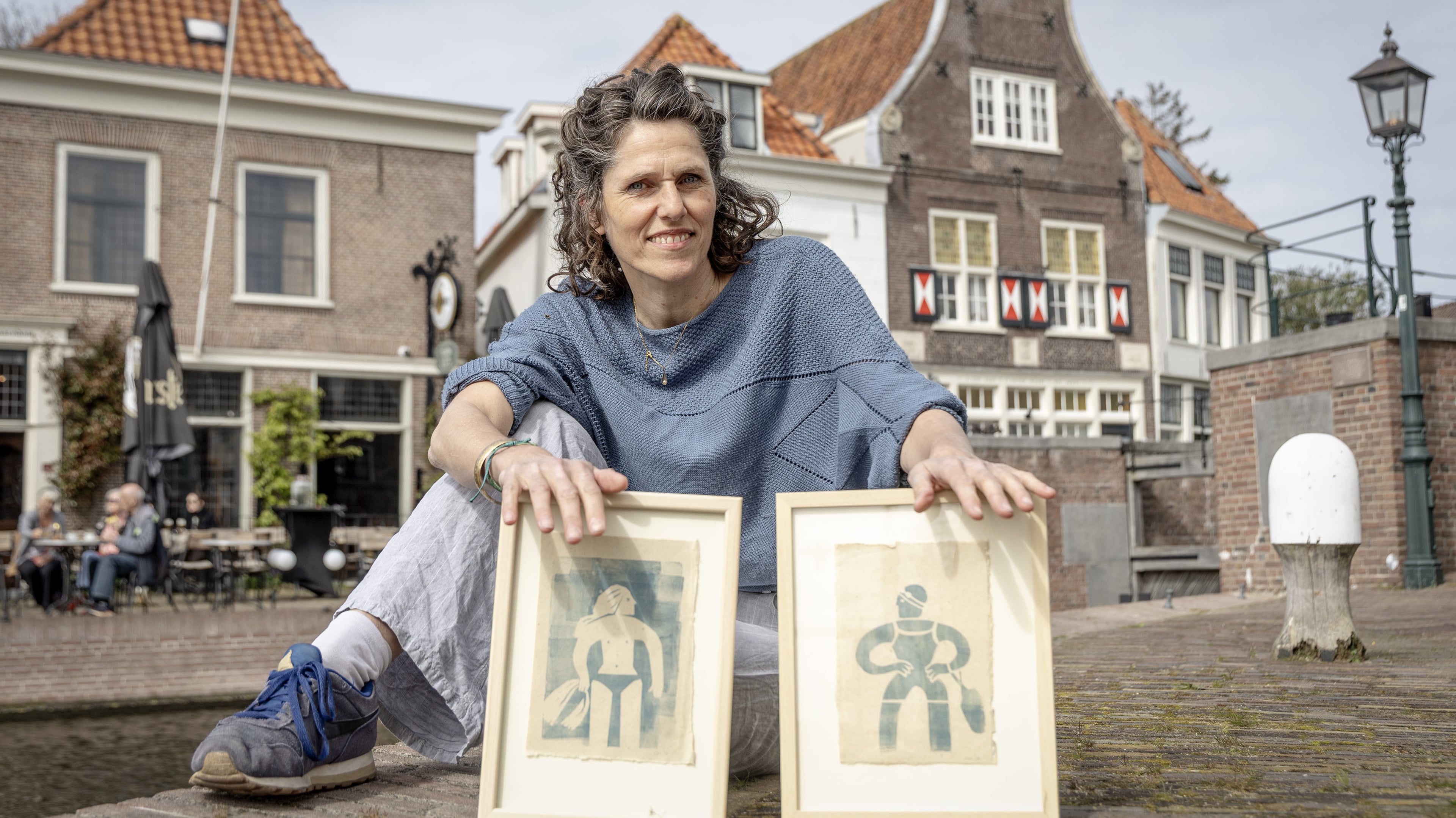 Hesje Andersson exhibits her 'Swimming ABC' at Kunst aan de Kolk gallery. 'For me, swimming is social, floating and inspiring'