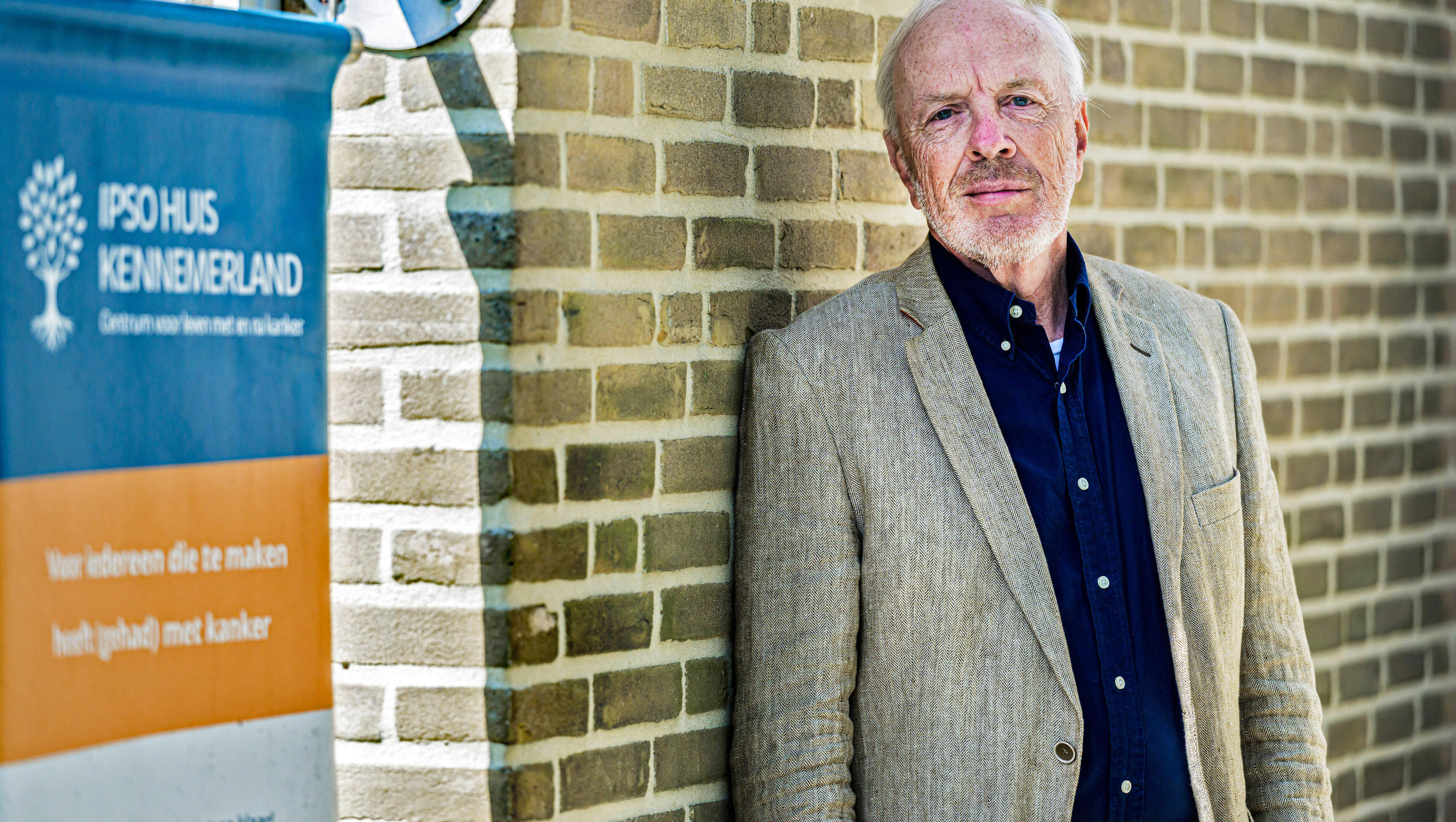 Pieter Jan Molendijk (69) long denied having cancer, now he is chairman of IPSO Huis Kennemerland