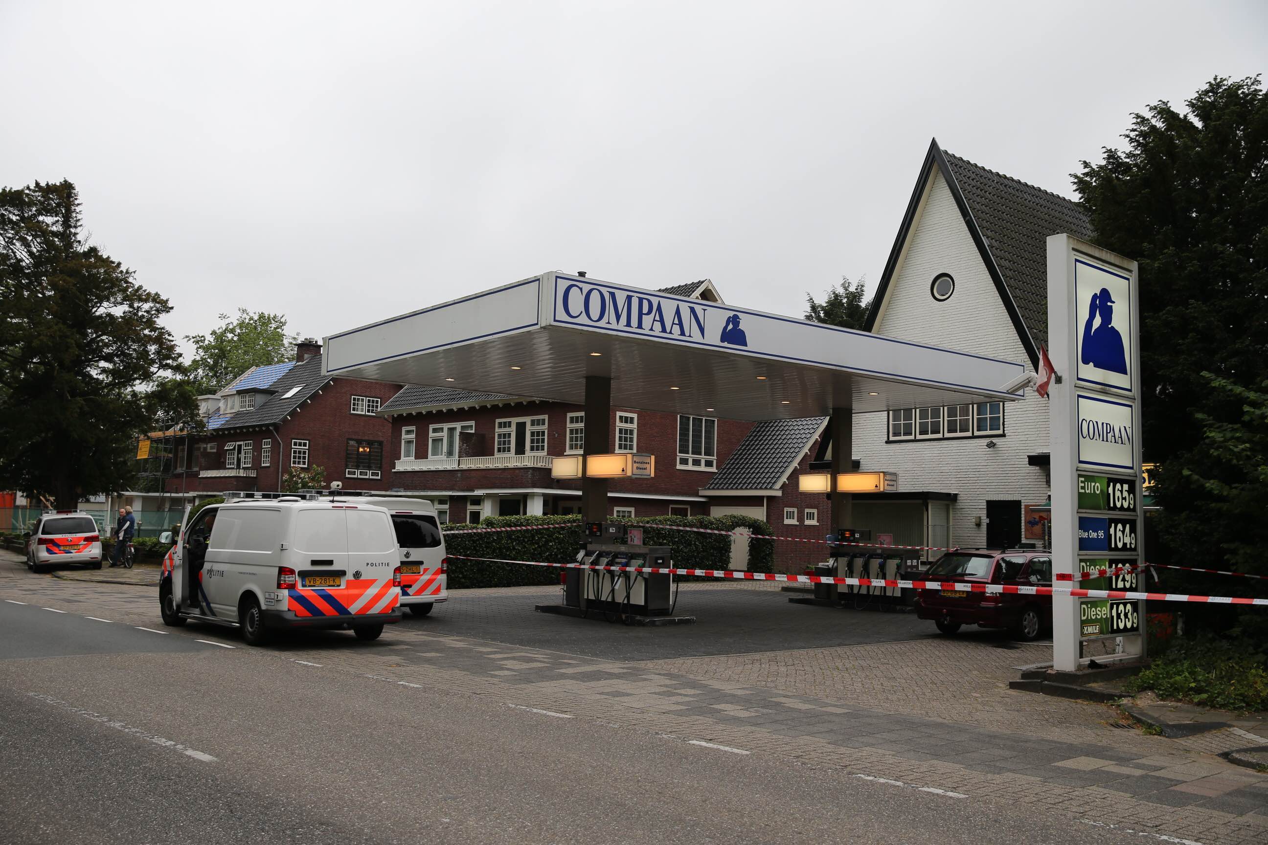 Gewapende overval op tankstation in Bennebroek [video]