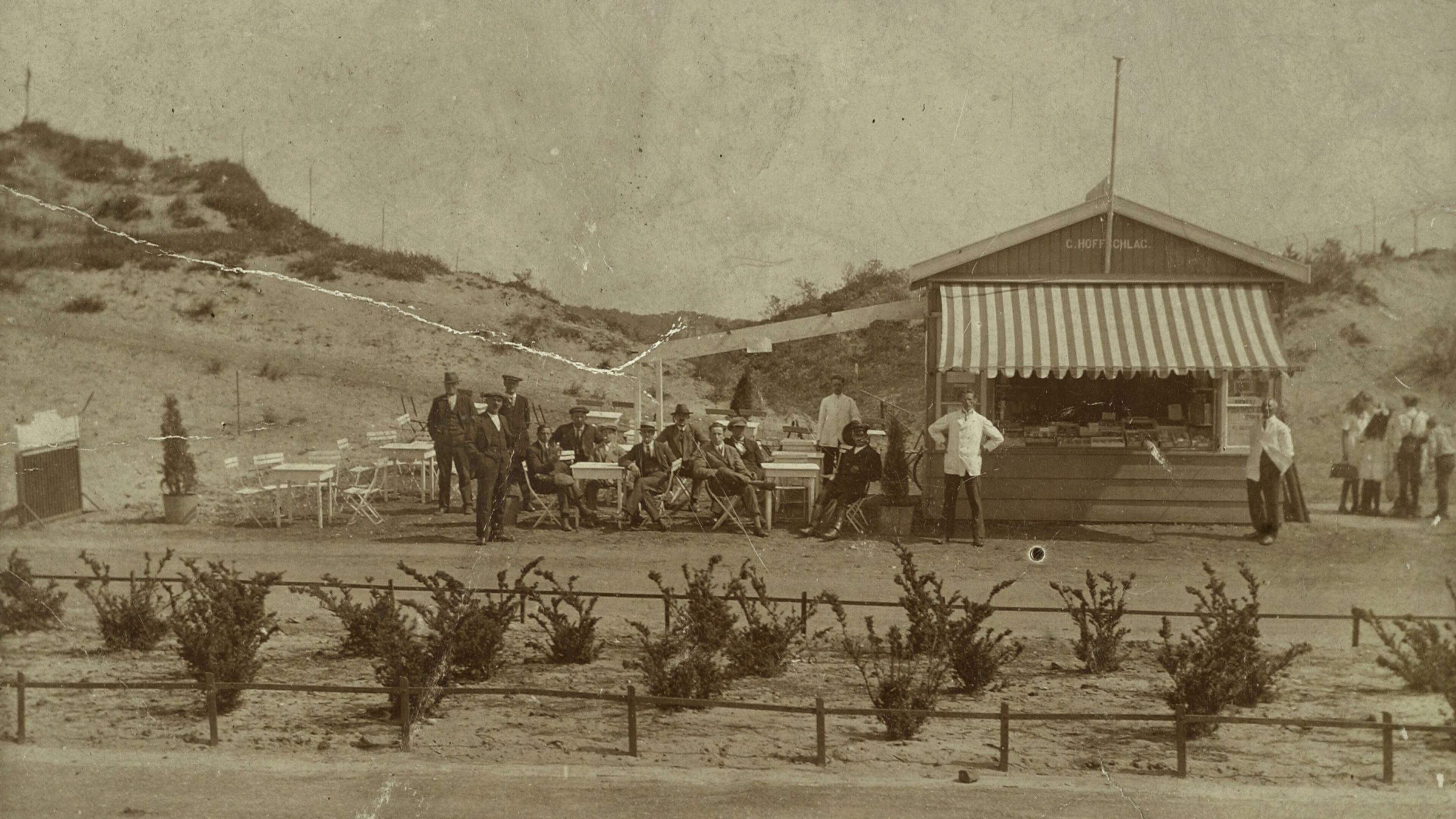 Hospitality has been a fixture at the site of Paviljoen Het Witte Huis for over a century, but not every establishment lasted as long