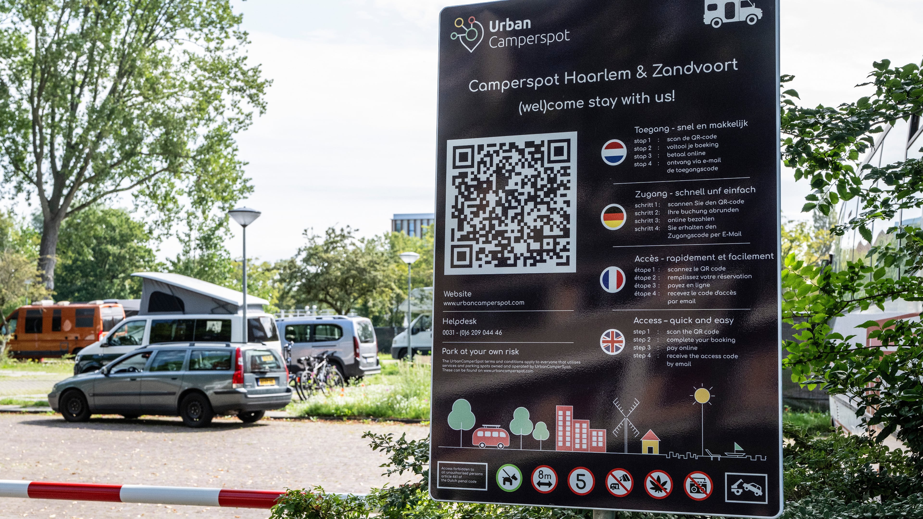 Haarlem's only motorhome site to close as municipality buys land along Randweg