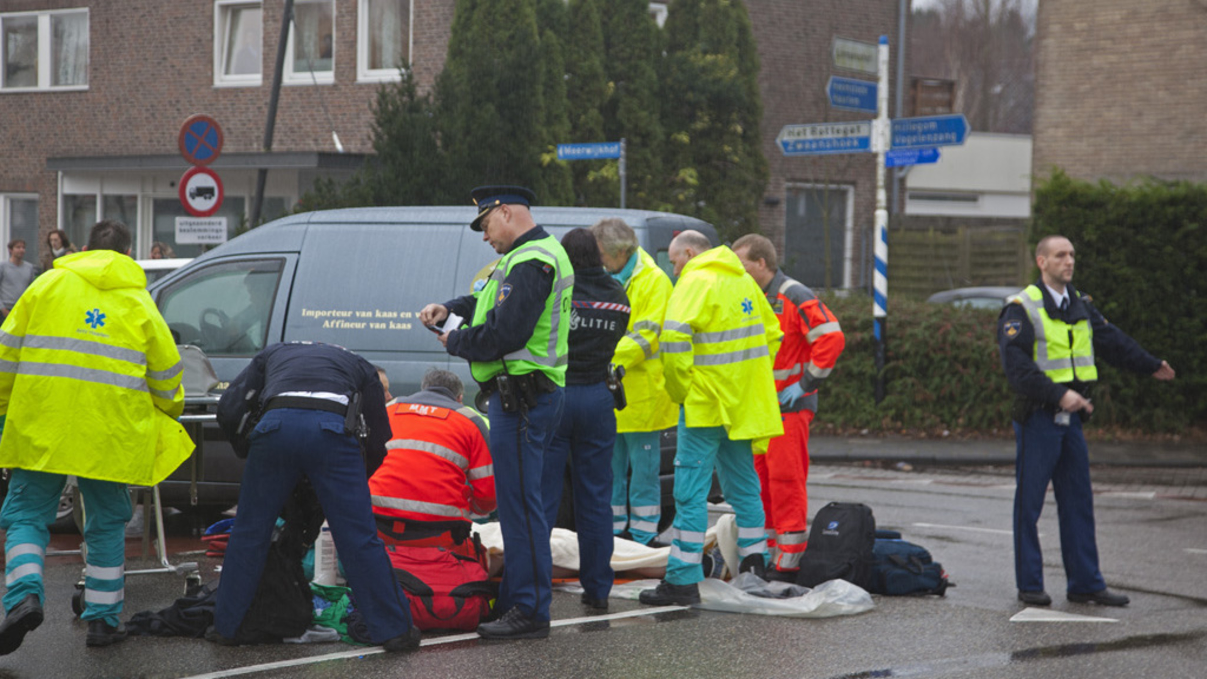 Fietser ernstig gewond bij aanrijding in Bennebroek