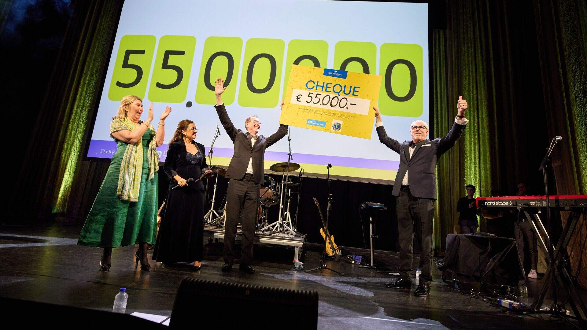 Vorig ’Vorig jaar was de opbrengst 55.000 euro’. Avond vol hapjes en ...