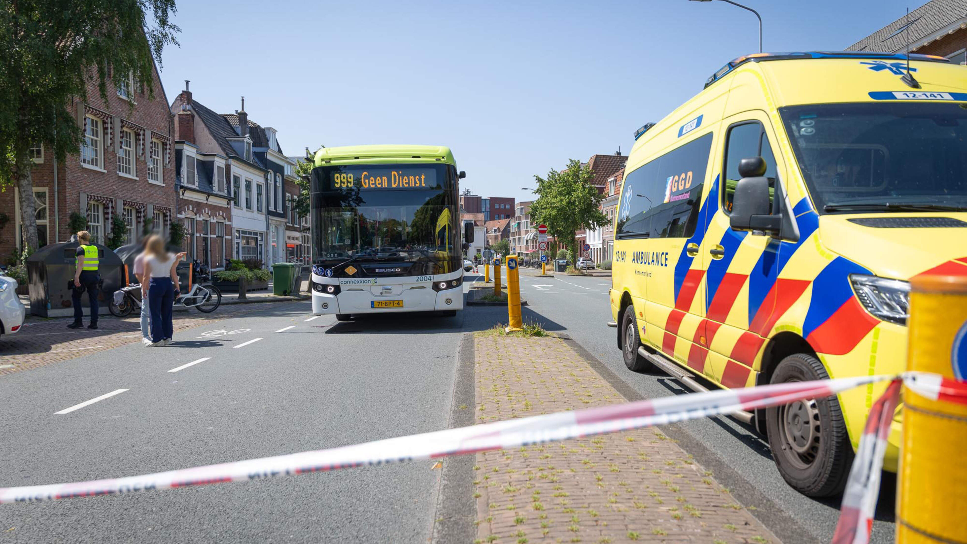 Cargo cyclist injured in collision with bus in Haarlem