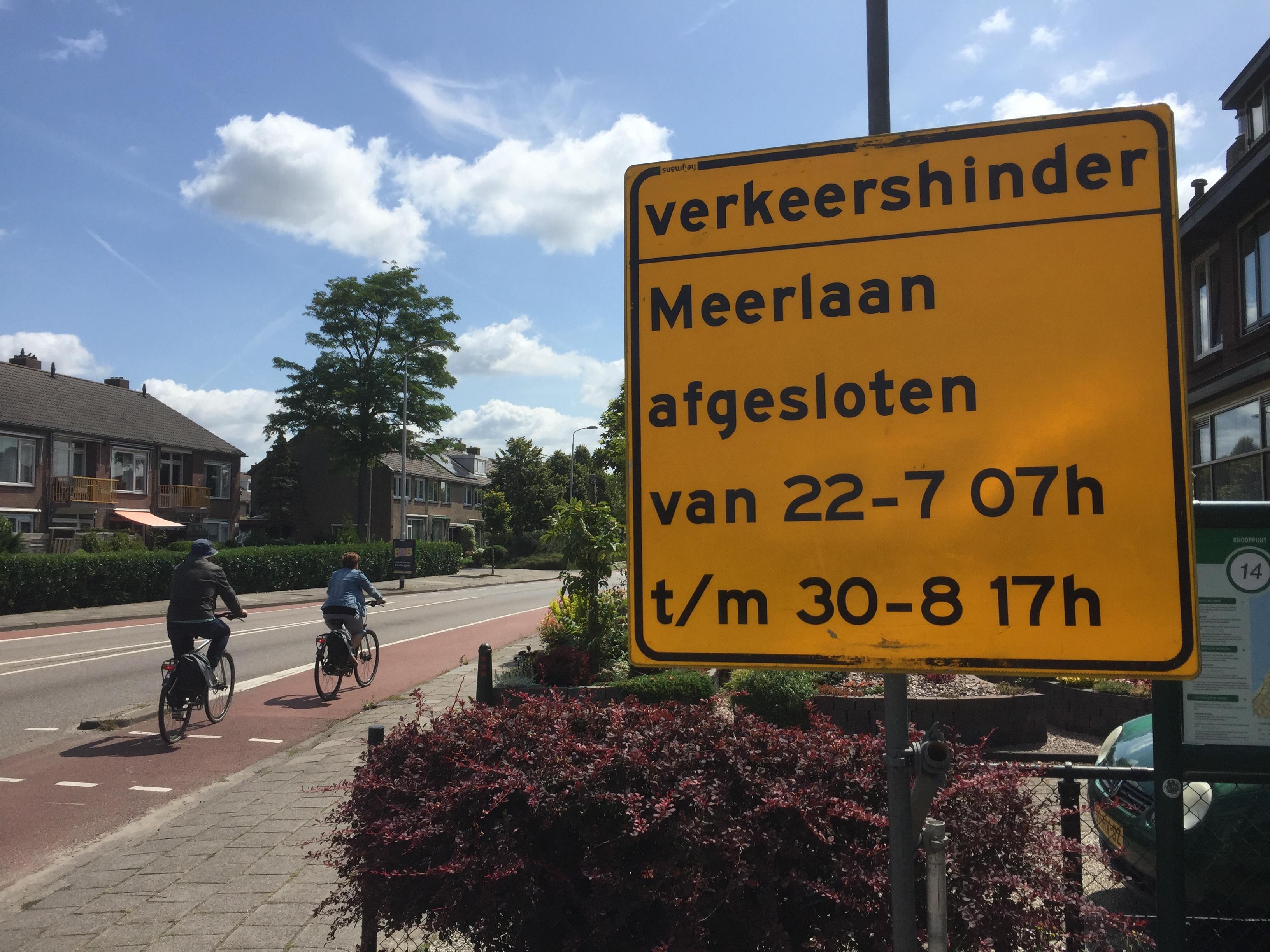Meerlaan in Hillegom zes zomerweken dicht voor opknapbeurt