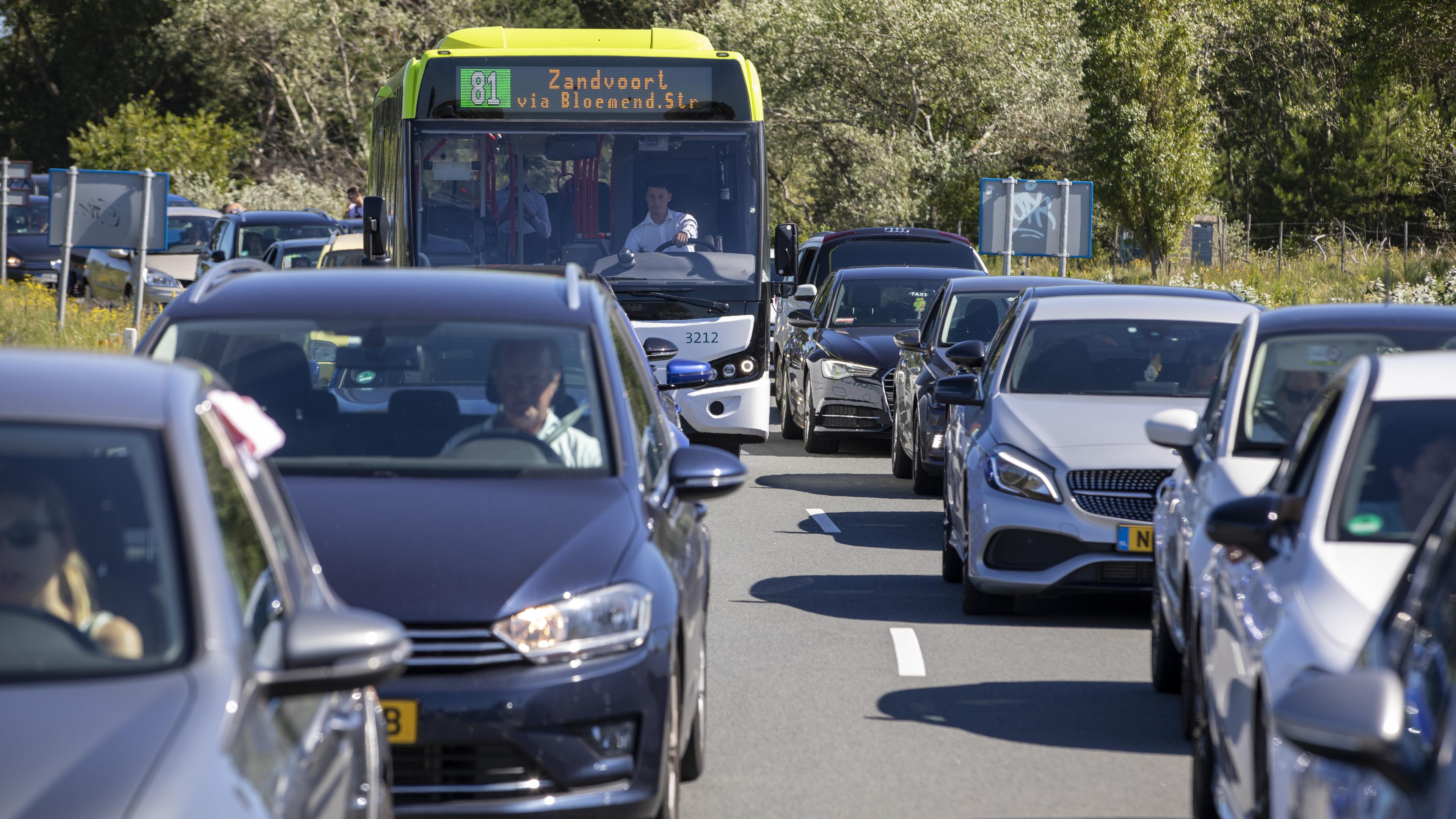 Huiver om proef nieuwe inrichting Zeeweg in Zandvoort waarbij autoverkeer flink moet inschikken voor