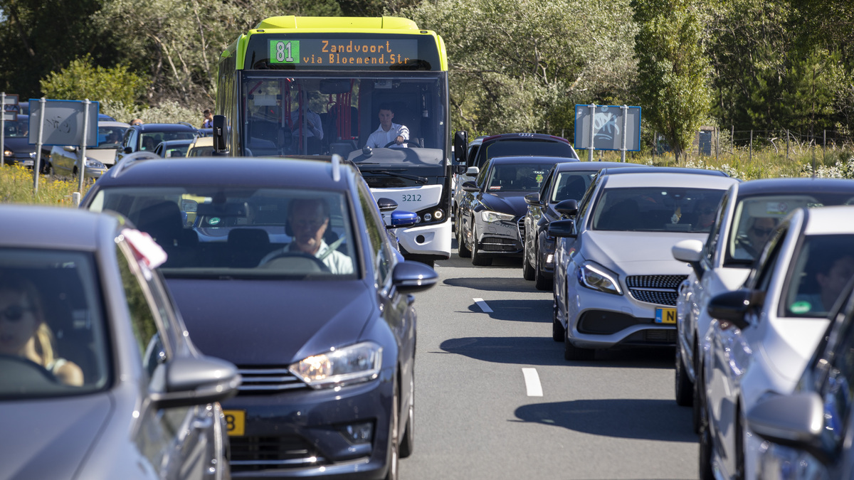 Huiver om proef nieuwe inrichting Zeeweg, waarbij autoverkeer flink ...
